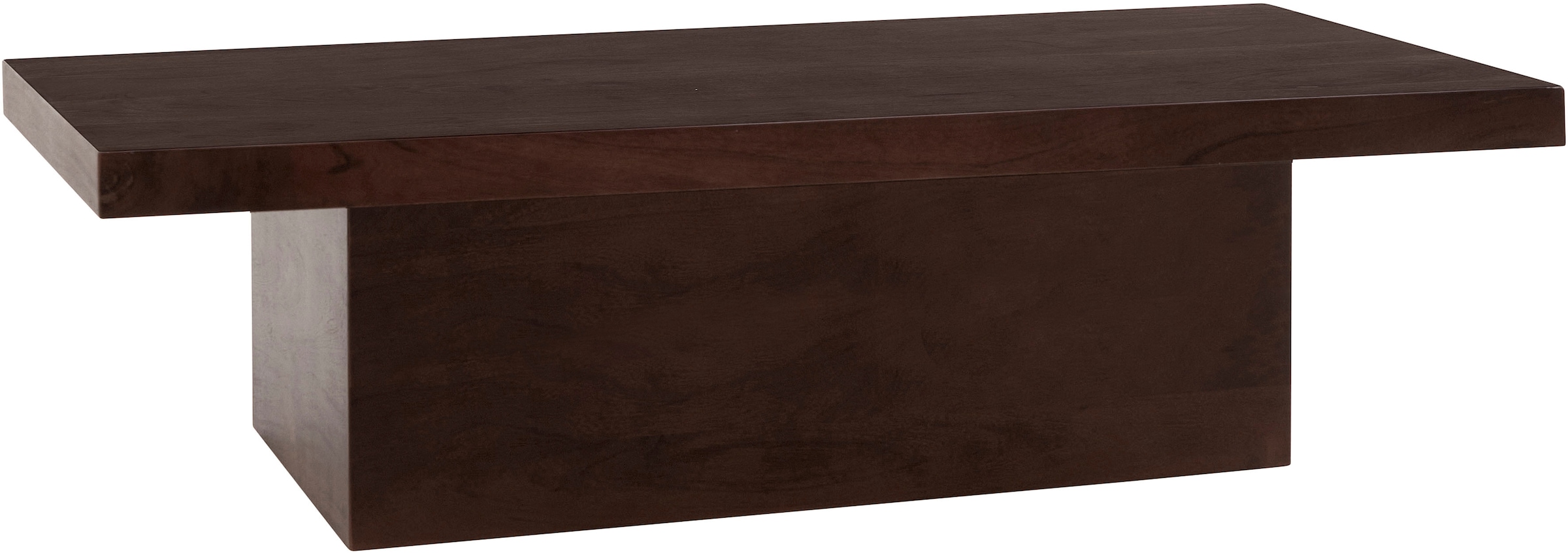 LeGer Home by Lena Gercke Couchtisch »Elfrieda« Massivholz Akazie, lackiert, 120x60cm, Säulenoptik