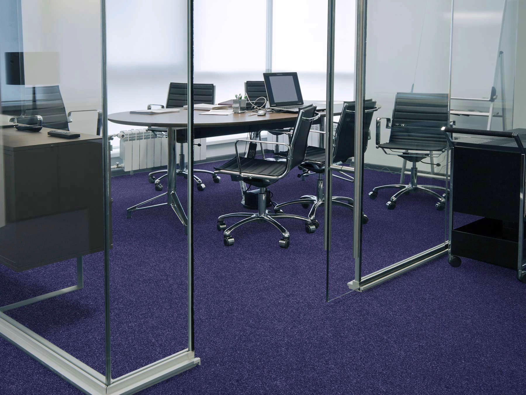 Primaflor-Ideen in Textil Nadelvliesteppich »TURBO, Made in Belgium« rechteckig 5 mm Höhe robust und strapazierfähig, fußbodenheizungsgeeignet, Kurzflor Teppich