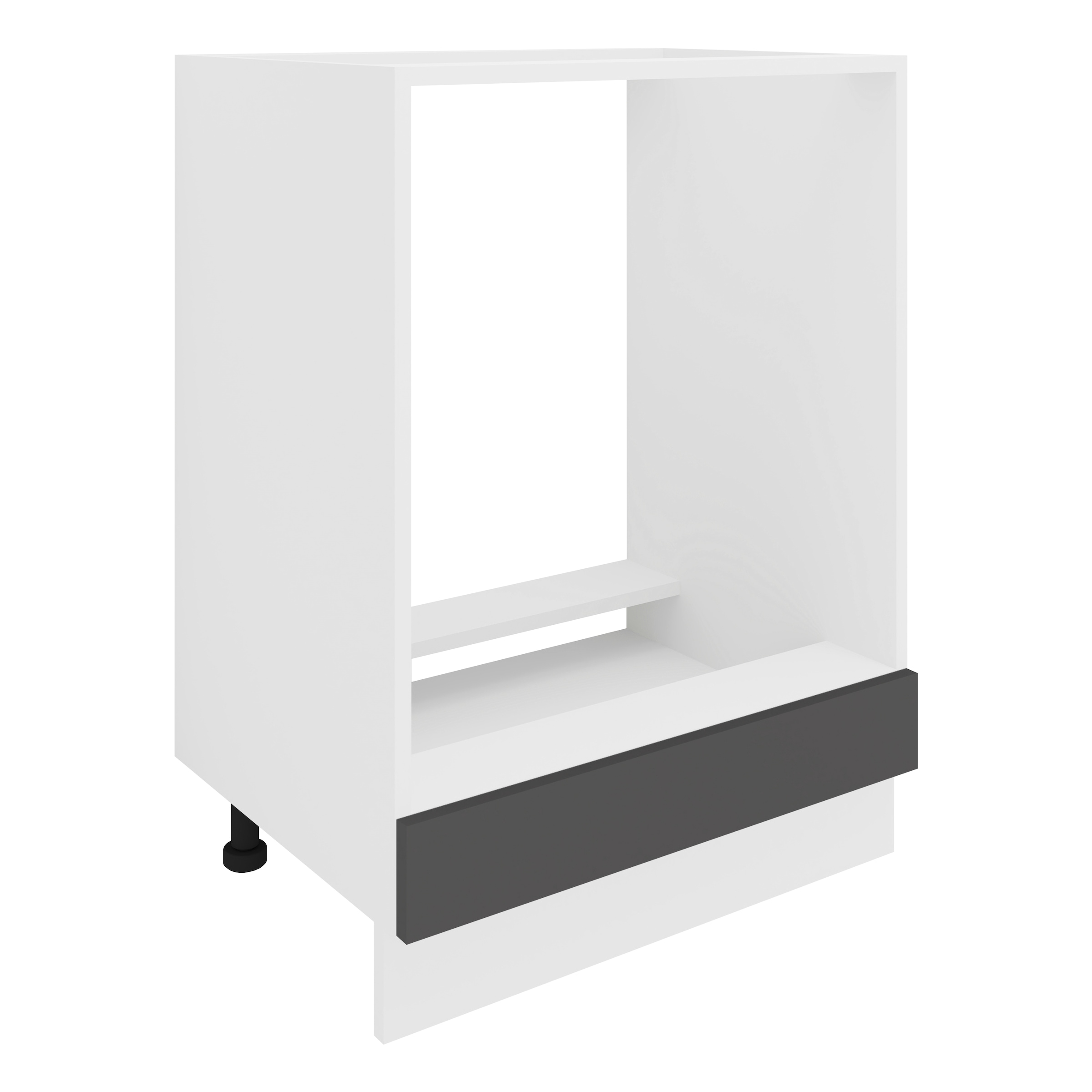 VCM Herdumbauschrank »VCM Ofenschrank | Maße ca. H. 82 x B. 60 x. T. 46 cm | Herdumbauschrank | verstellbare Füße | Backofenschrank Esilo«, (1 St.)