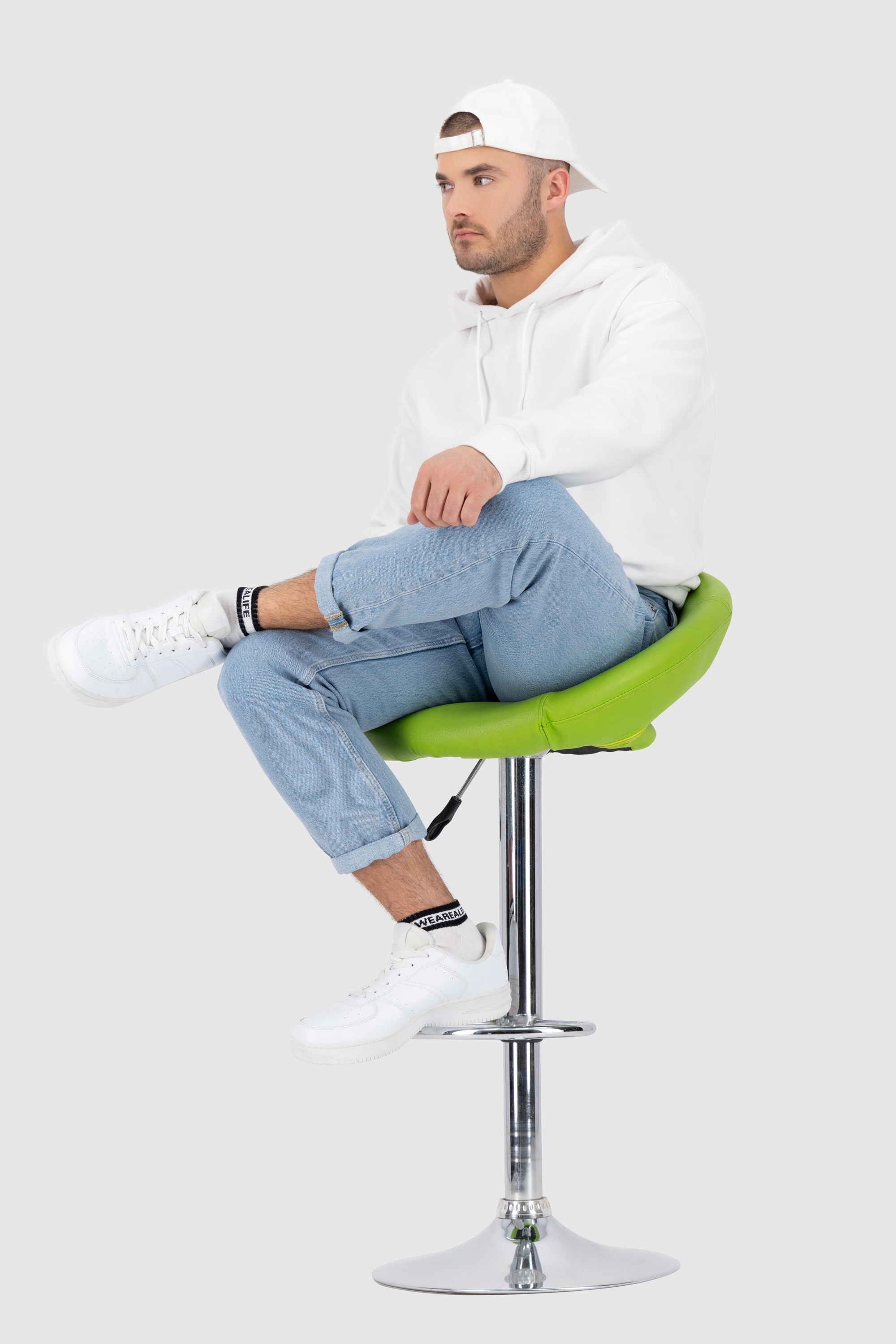 Alife & Kickin Socken kurze sportliche Socken mit Steifen, aus Baumwolle mit weichem Bund