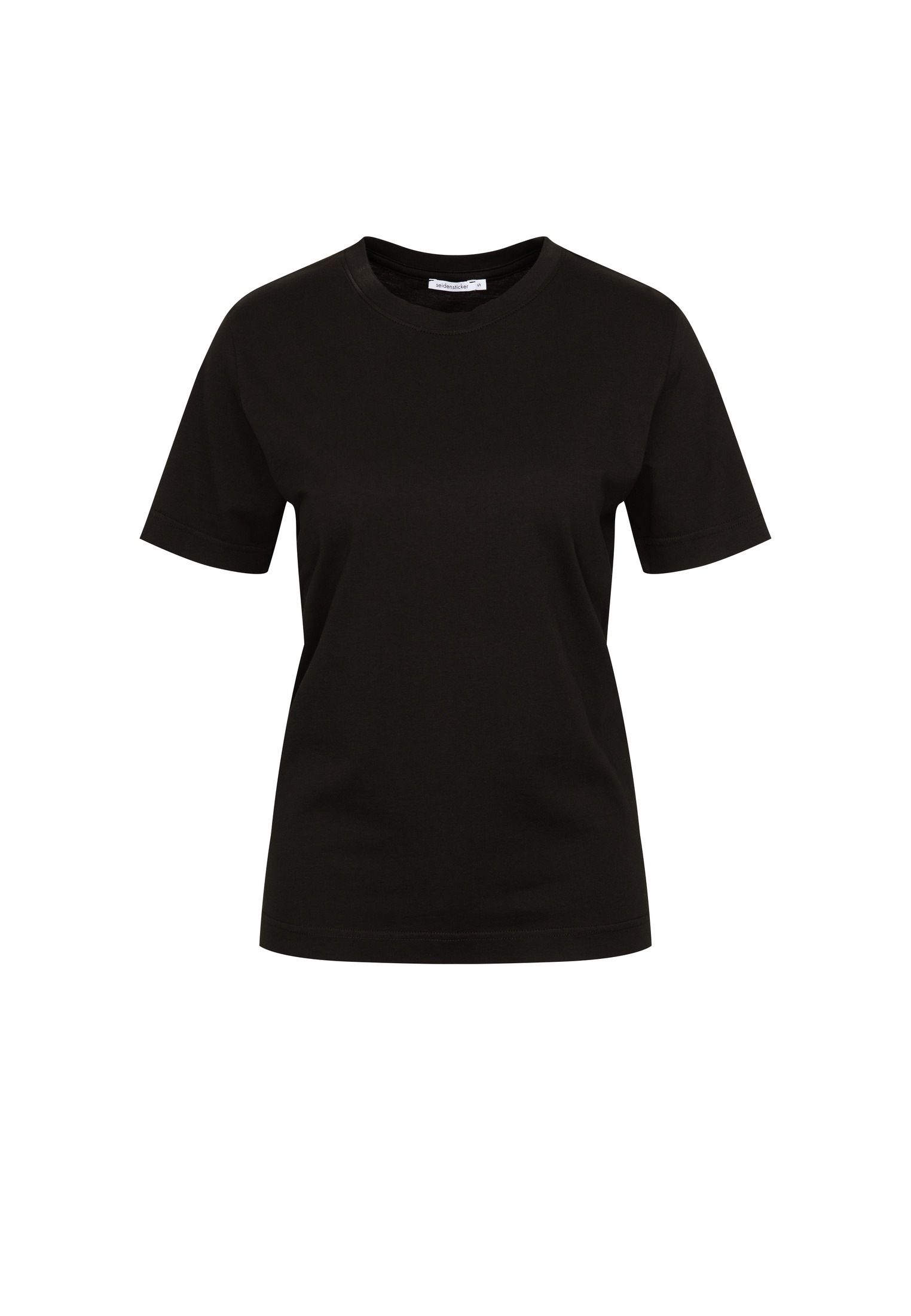 seidensticker T-Shirt »Schwarze Rose«, 1/2 Rundhals Uni