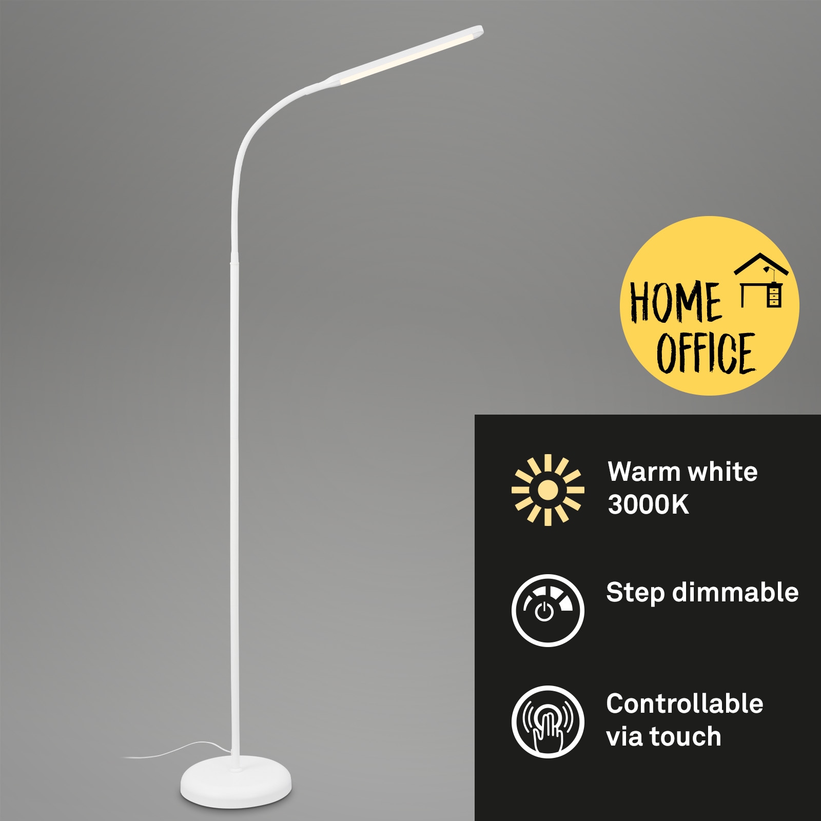 Briloner Leuchten Stehlampe »Stehleuchte PIVAZ«