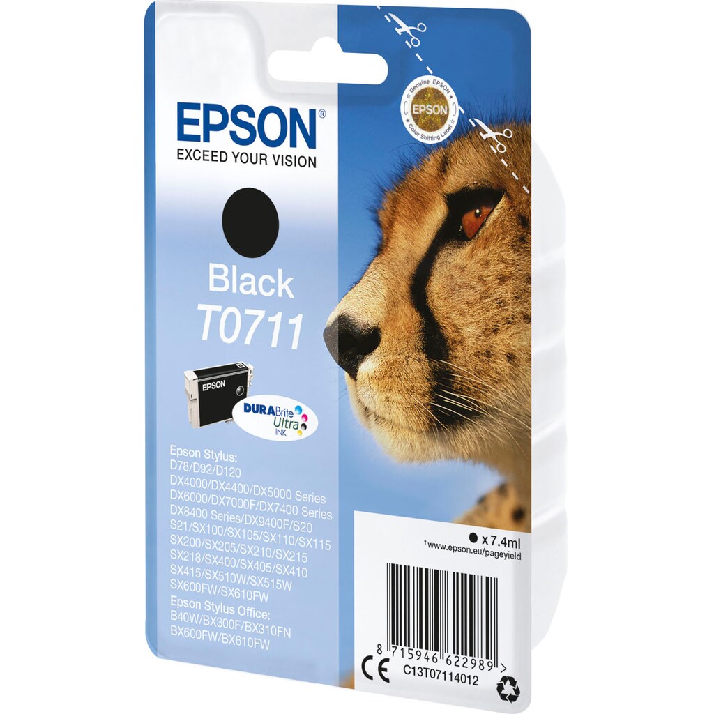 Epson Tintenpatrone »T0711«