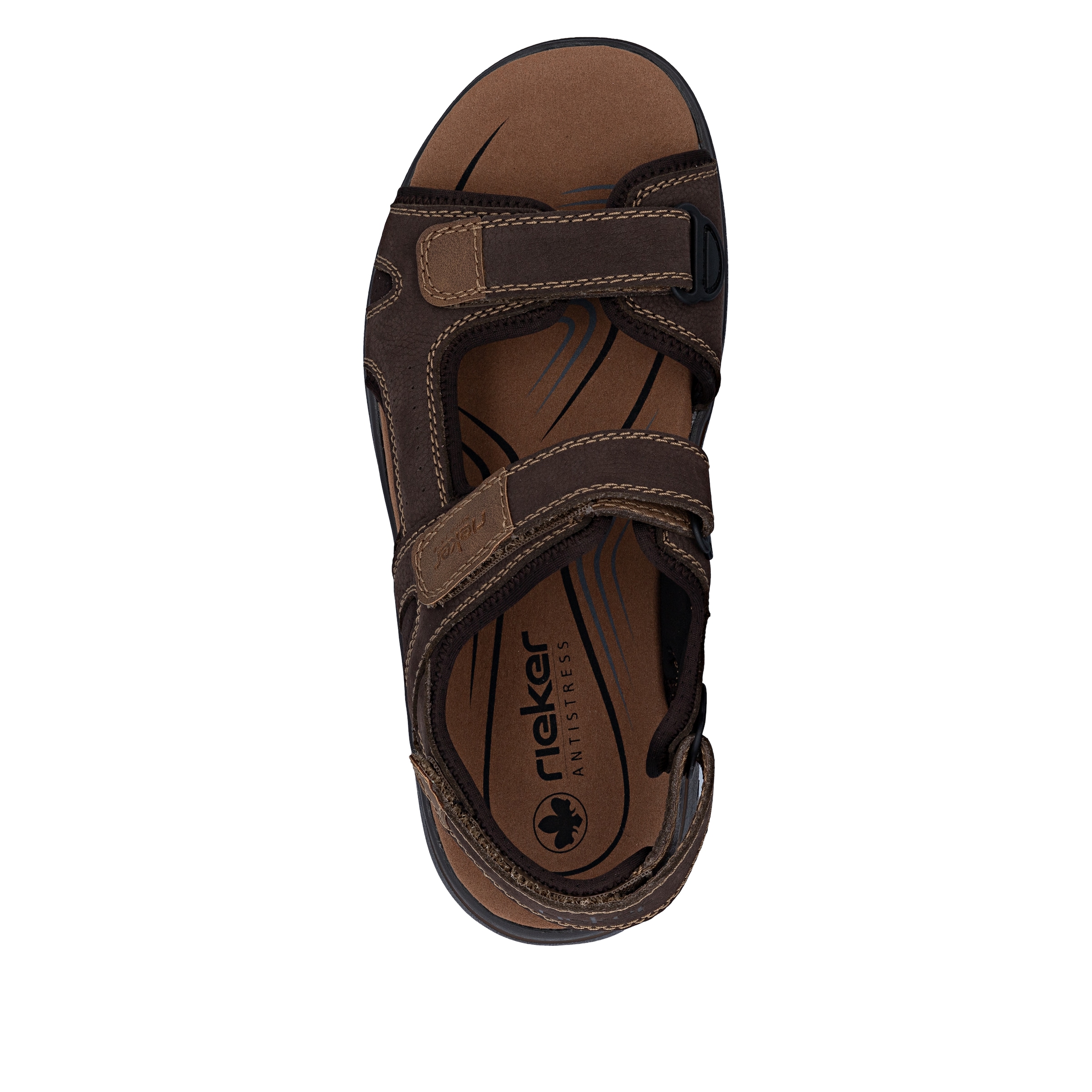 Rieker Sandale  Trekkingsandale, Outdoorsandale, Sommerschuh mit Klett
