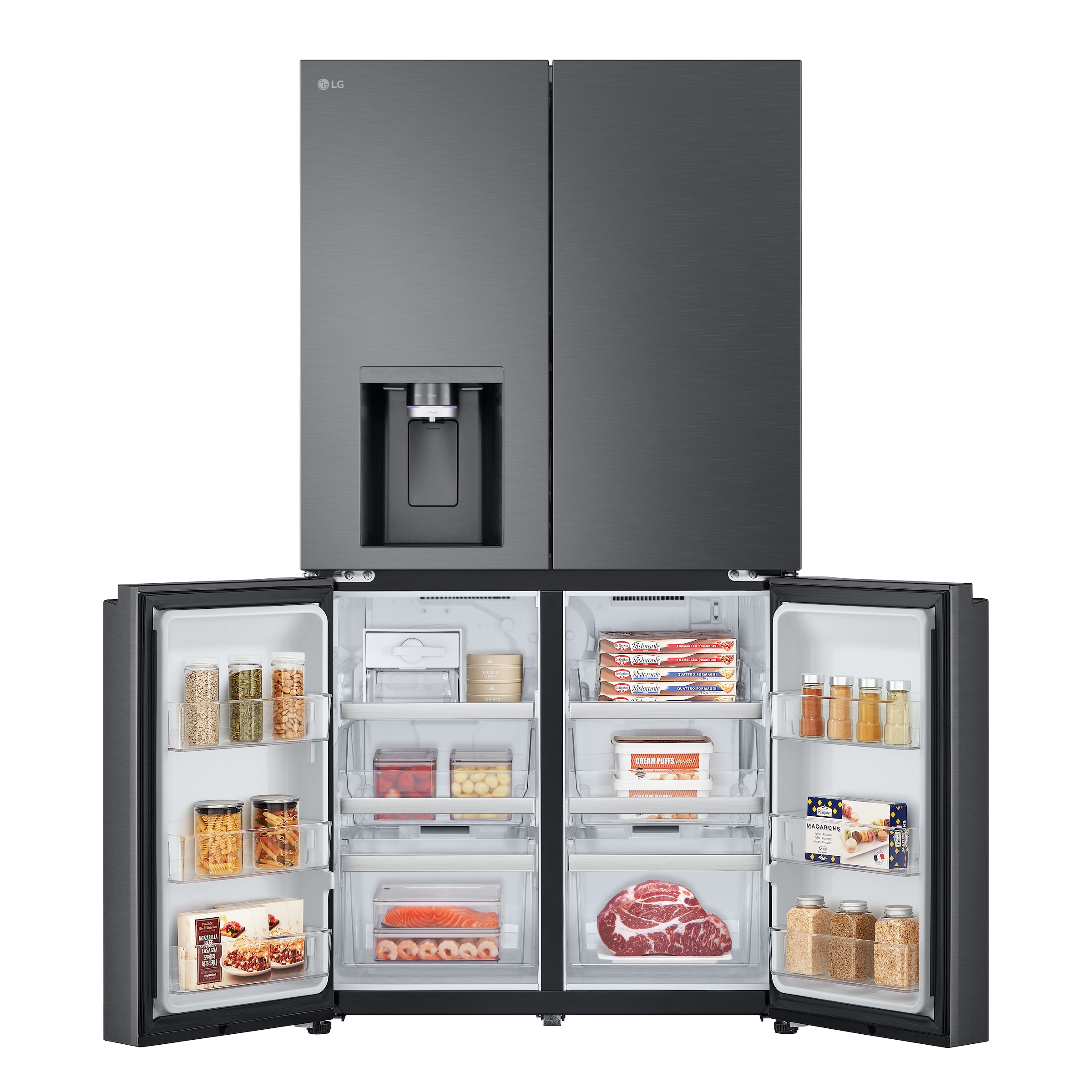 LG Multi Door »GMF961EV6C« 179,2 cm hoch 91,4 cm breit Wassertank