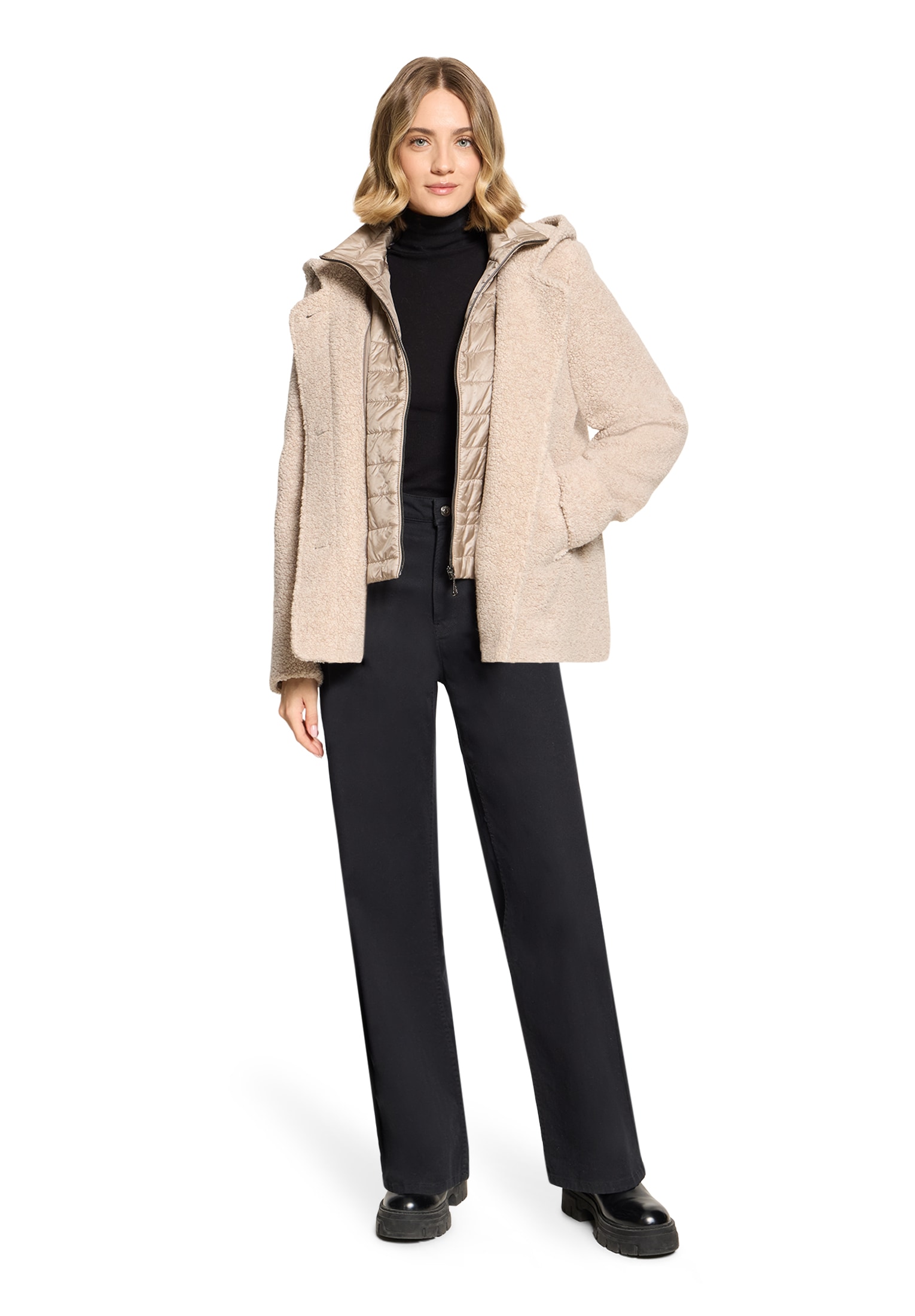 Gil Bret Wolljacke »Wolljacke mit Kapuze«