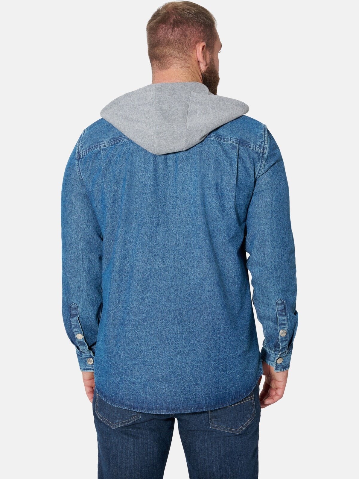 Jan Vanderstorm Jeanshemd »Jeanshemd OLAFUR«