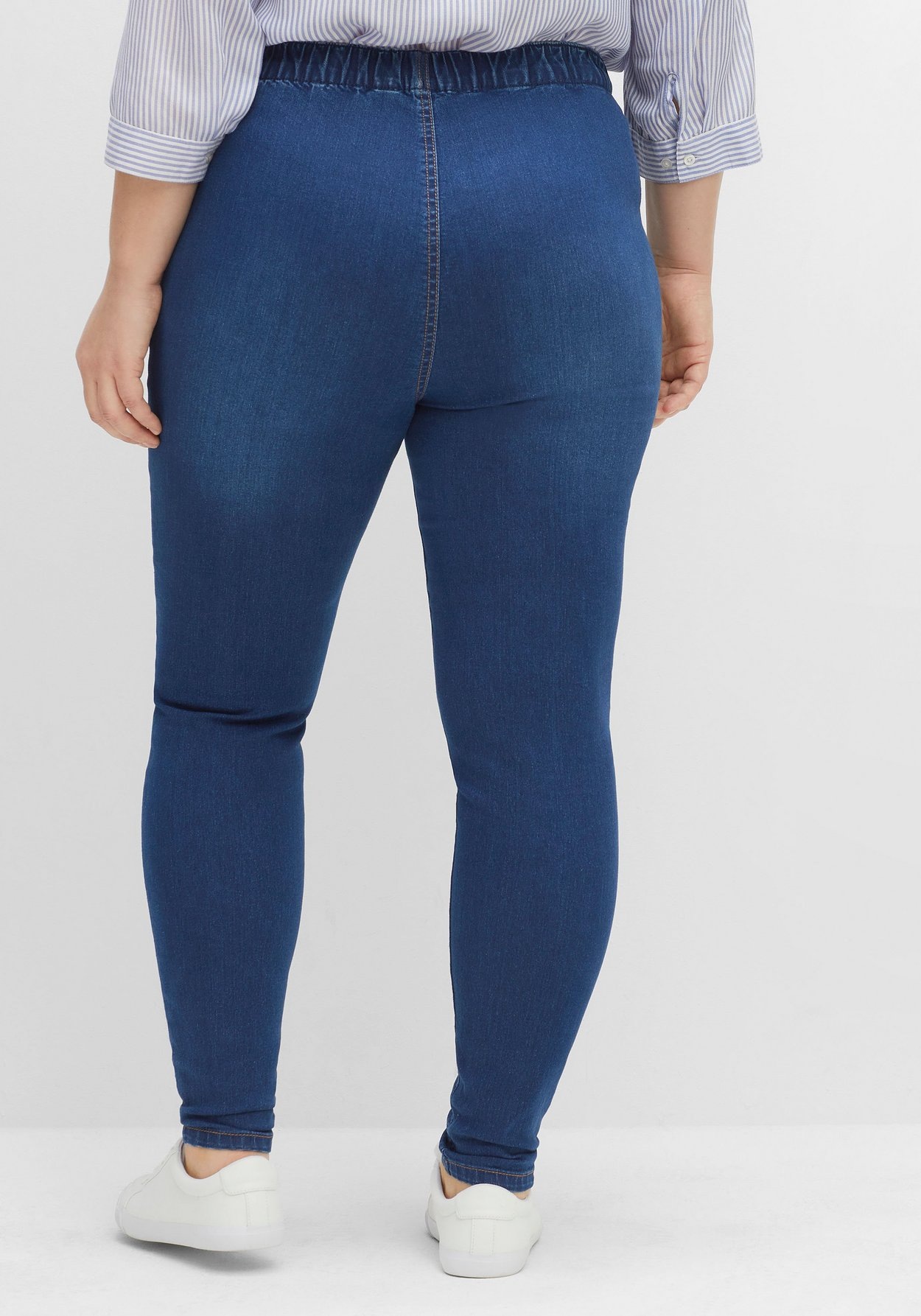 Sheego Jeansjeggings »Jeggings in individueller Waschung«