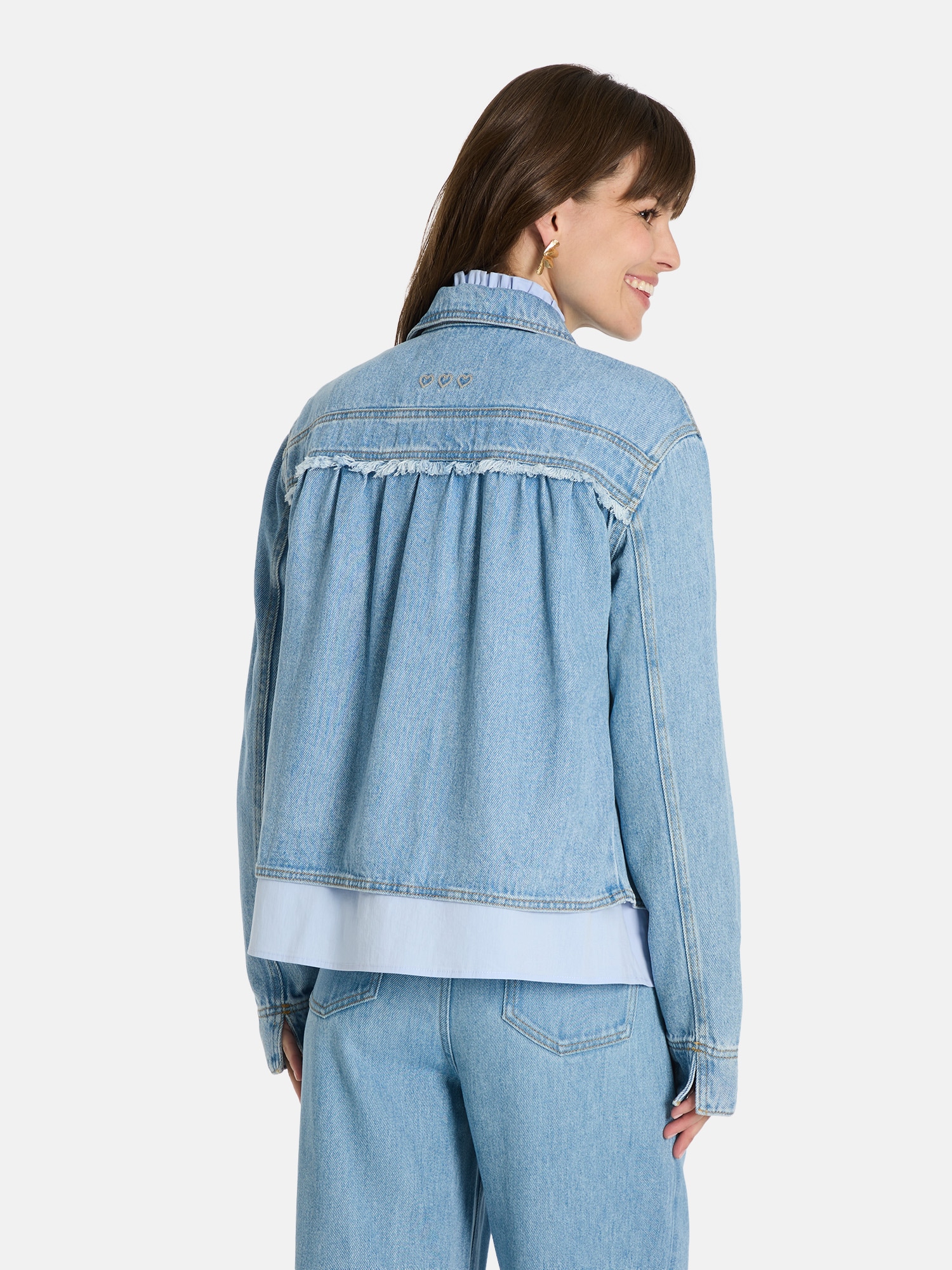 Lieblingsstück Jeansjacke »Nixon« aus softem Material