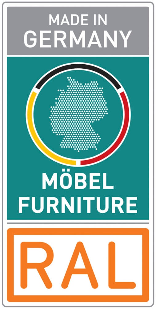 OTTO home Drehtürenschrank »Kleiderschrank Kleiderschränke Schrank Garderobe AGORDO mit Glasfront« in zwei Griff-Farben, Breiten 91-360 cm,  mit Außenschubkästen, in 7 Breiten und 2 Höhen MADE IN GERMANY