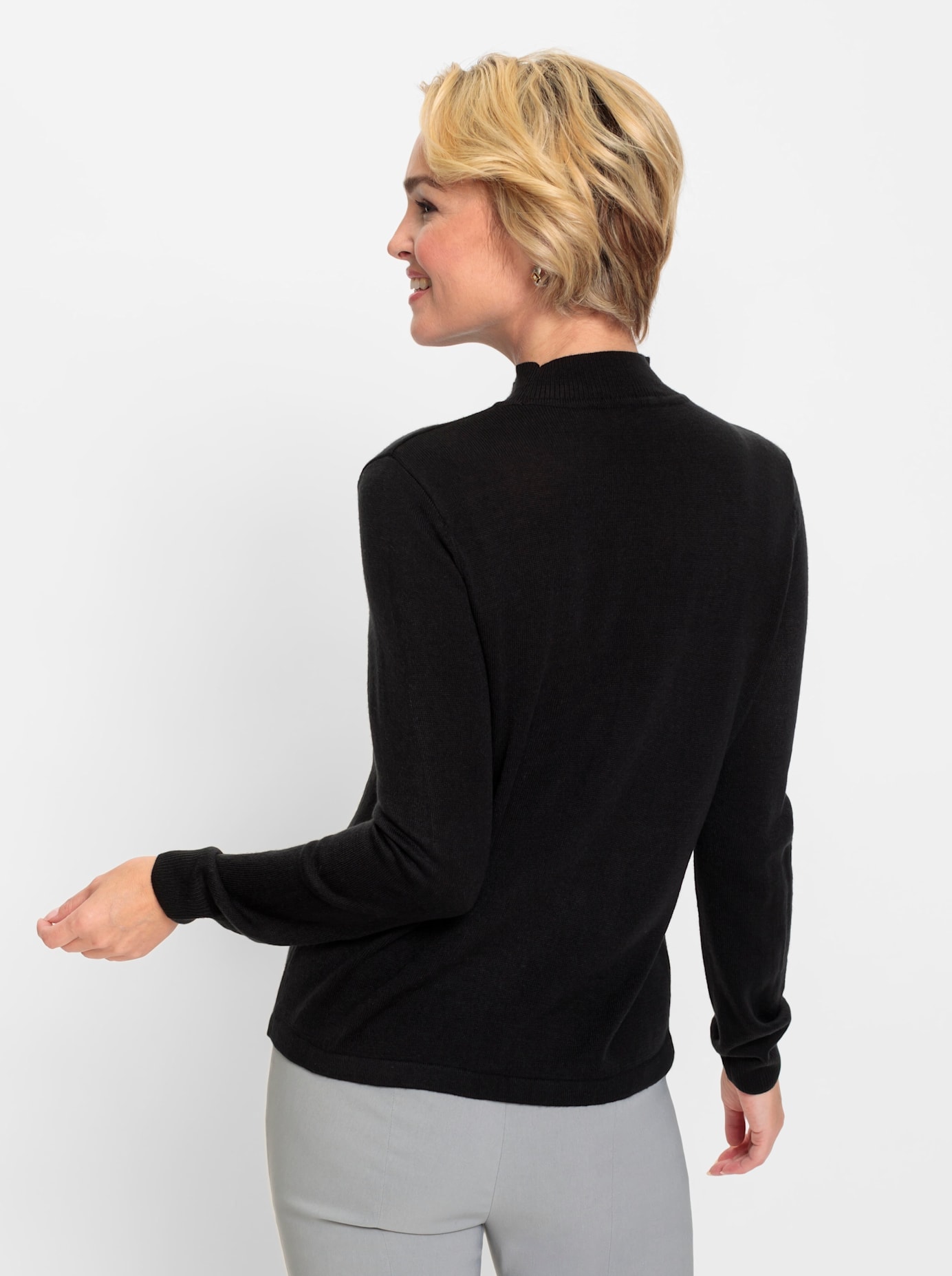 Classic Stehkragenpullover »Pullover«