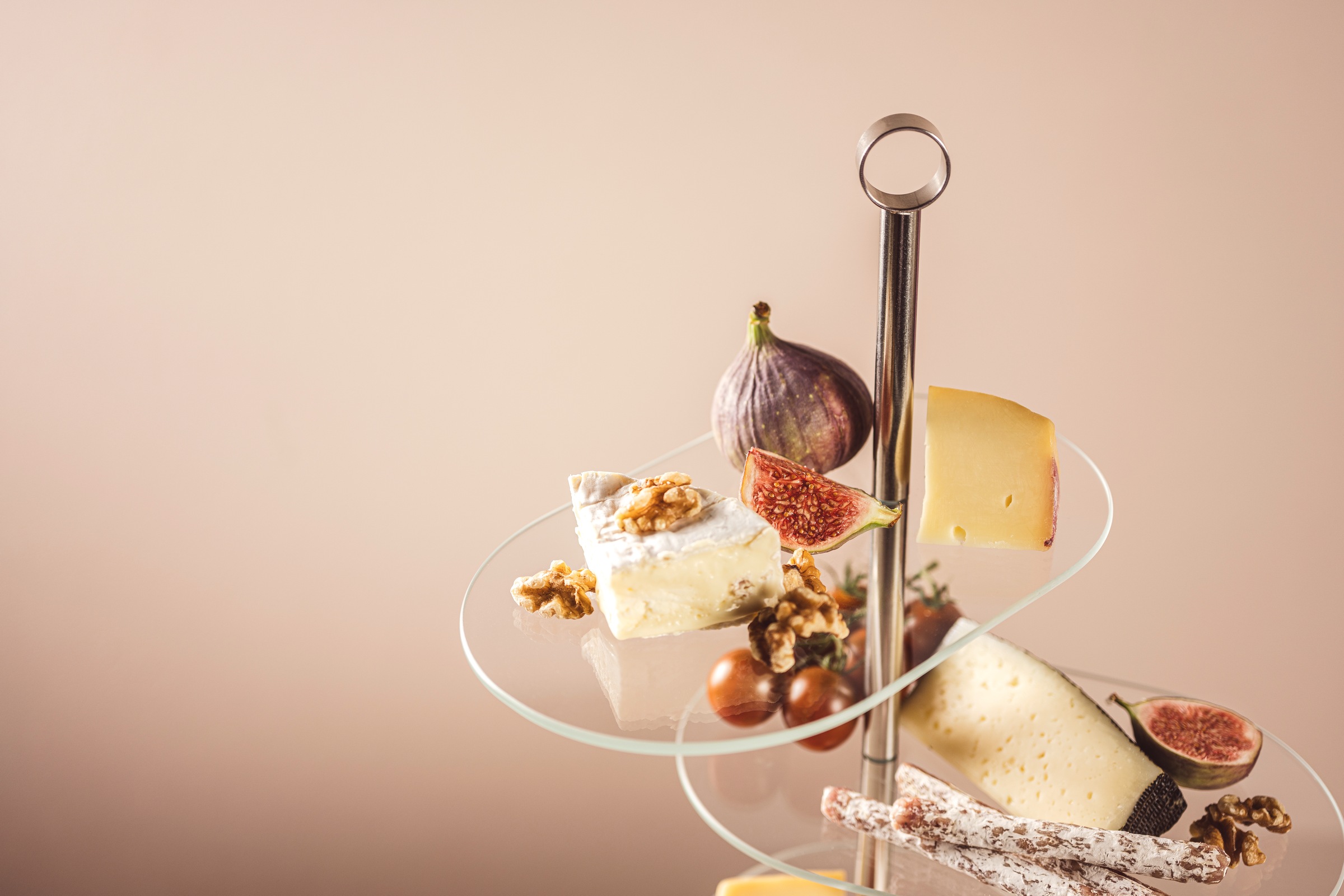 LEONARDO Etagere »CENA, 3 stufig - Höhe 39 cm, asymetrisch« Servieretagere mehrstöckig, zum Servieren und Präsentieren