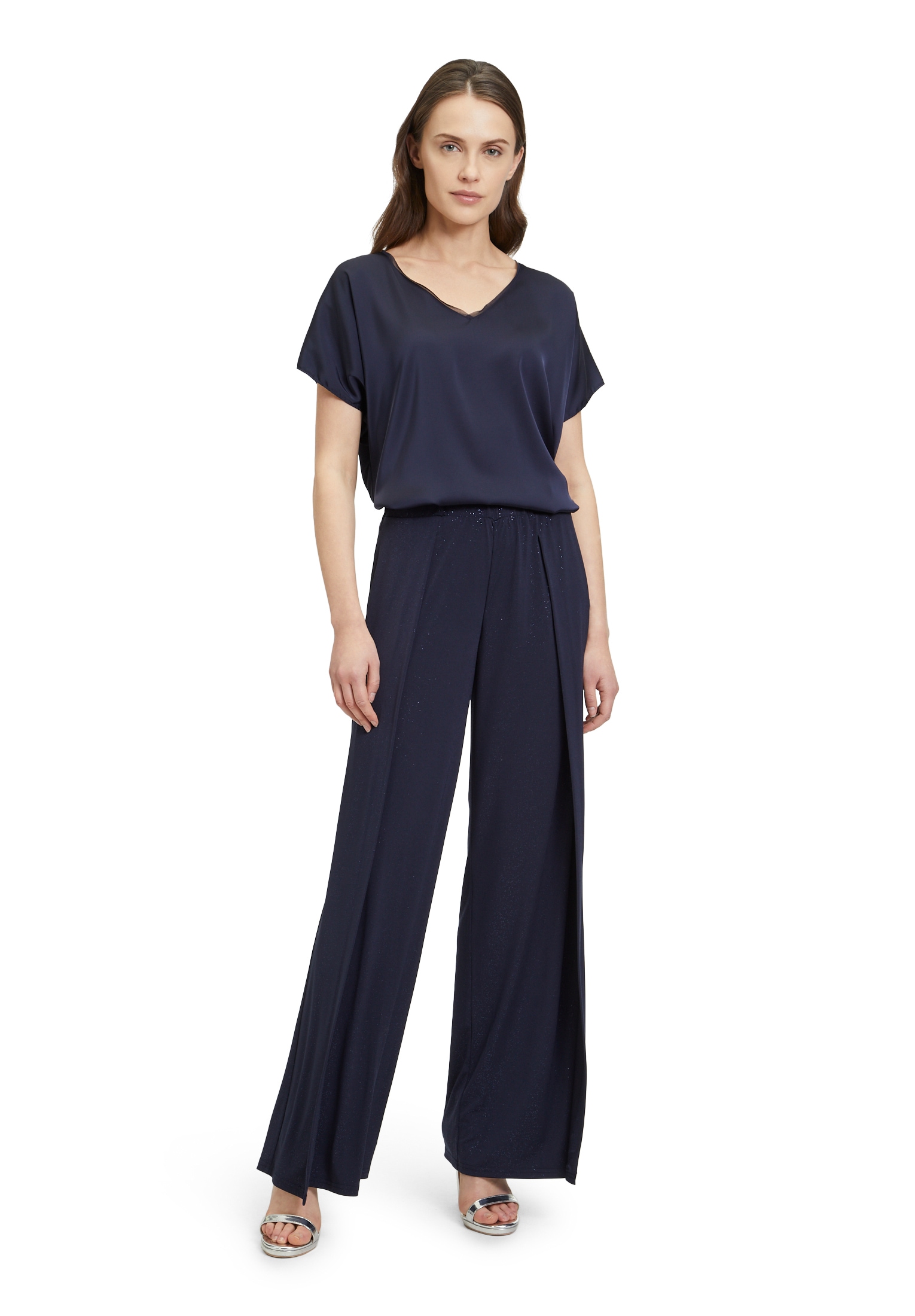 Vera Mont Satinbluse »Satin-Bluse mit V-Ausschnitt«