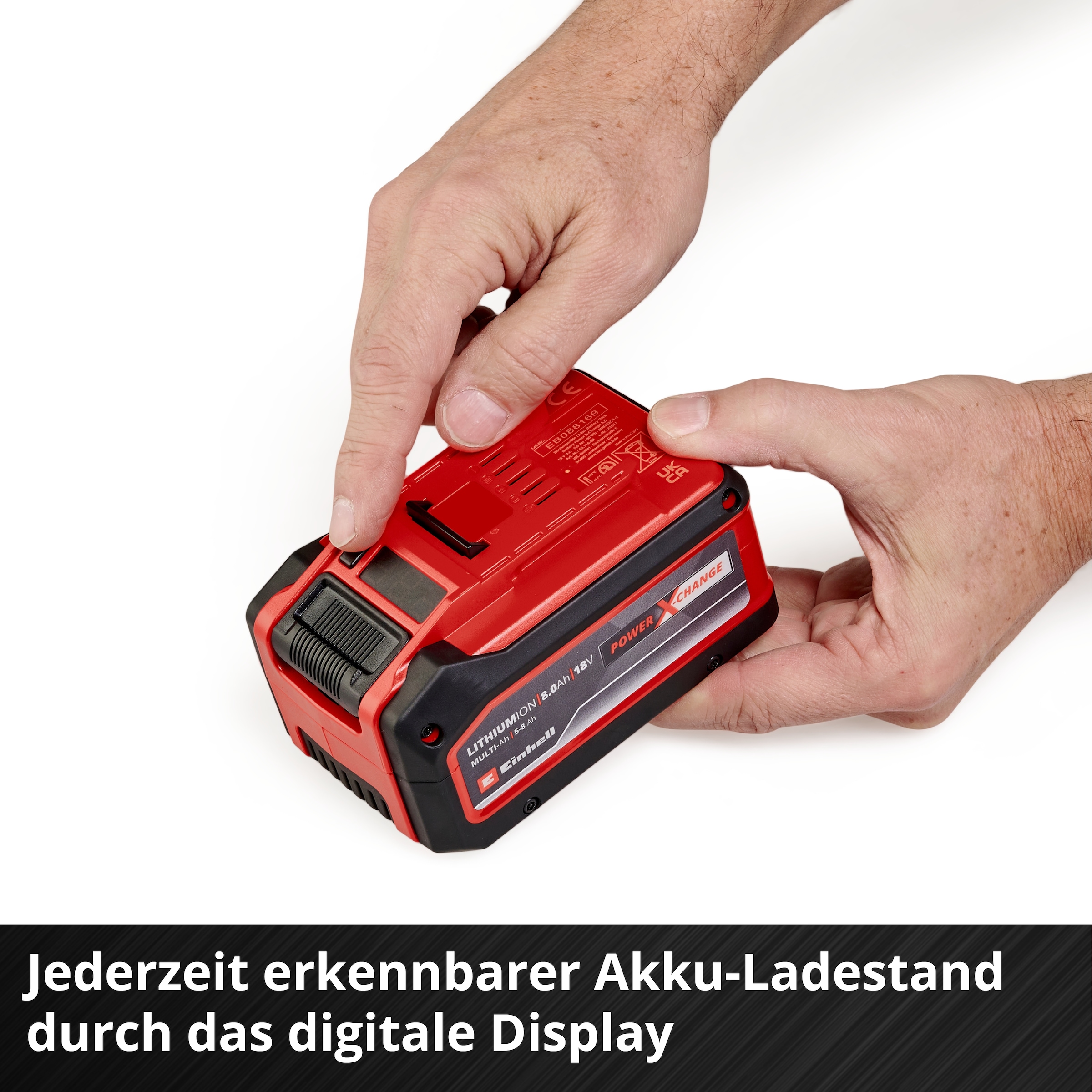 Einhell Akku »»Power X-Change Multi-Ah PXC Plus«« 18 V, umschaltbar: 5 und 8 Ah