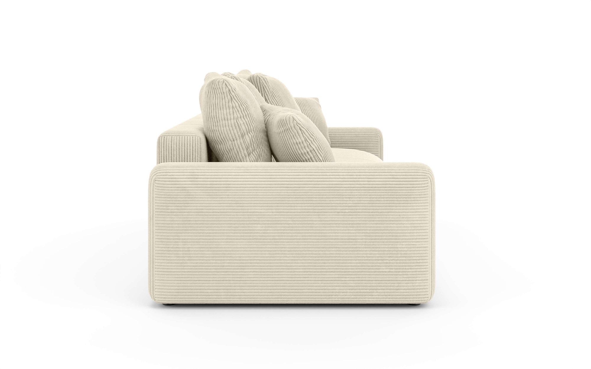 Home affaire Big-Sofa »LAKESIDE klein 3-Sitzer Schlafsofa mit Bettkasten, Breite 238 cm« Liegefläche 149x195 cm, hoher Sitzkomfort, Maße B/T/H: 238/98/85cm