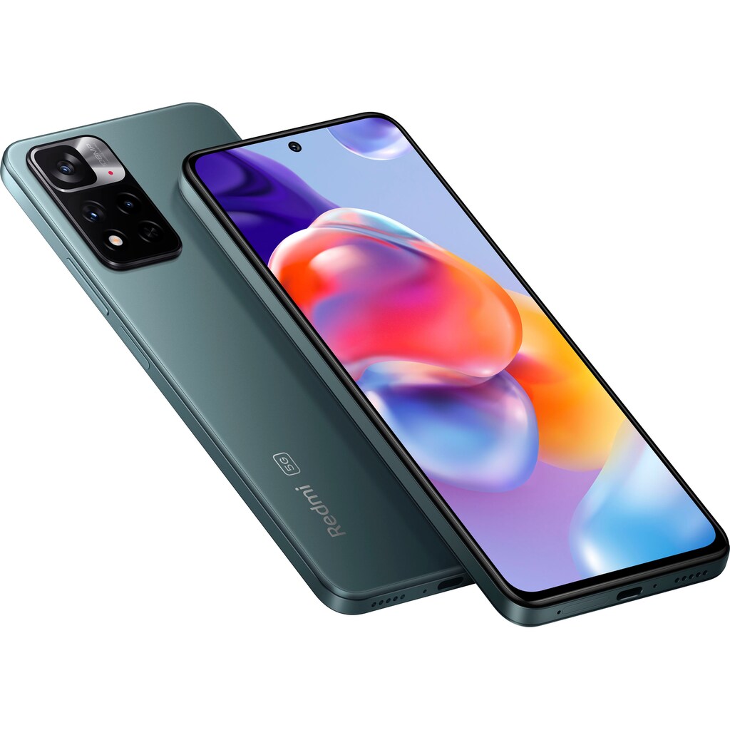 Xiaomi Smartphone »Redmi Note 11 Pro+ 5G«, Forest Green, 16,94 cm/6,67 Zoll, 256 GB Speicherplatz, 108 MP Kamera