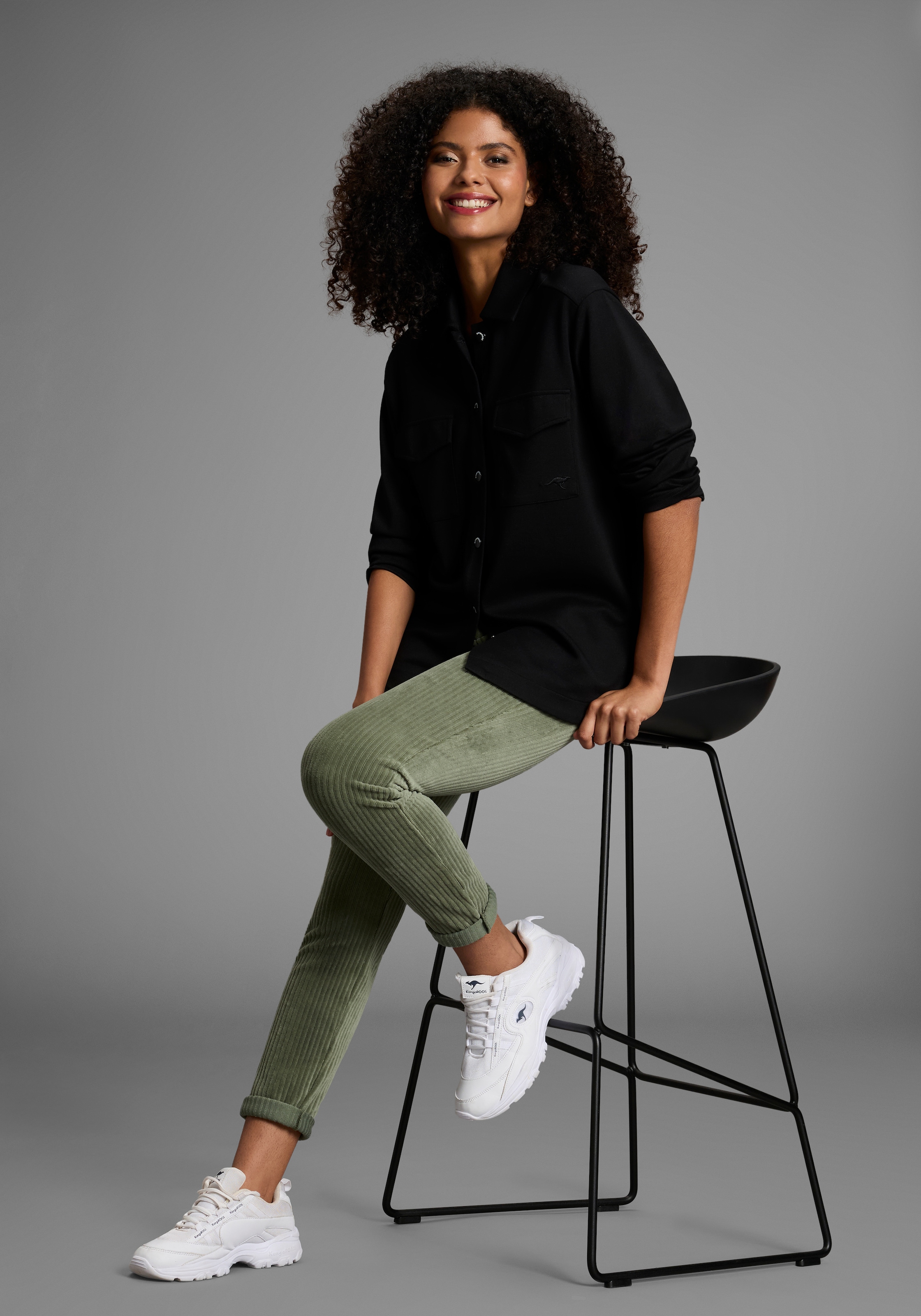 KangaROOS Hemdjacke mit Knopfleiste