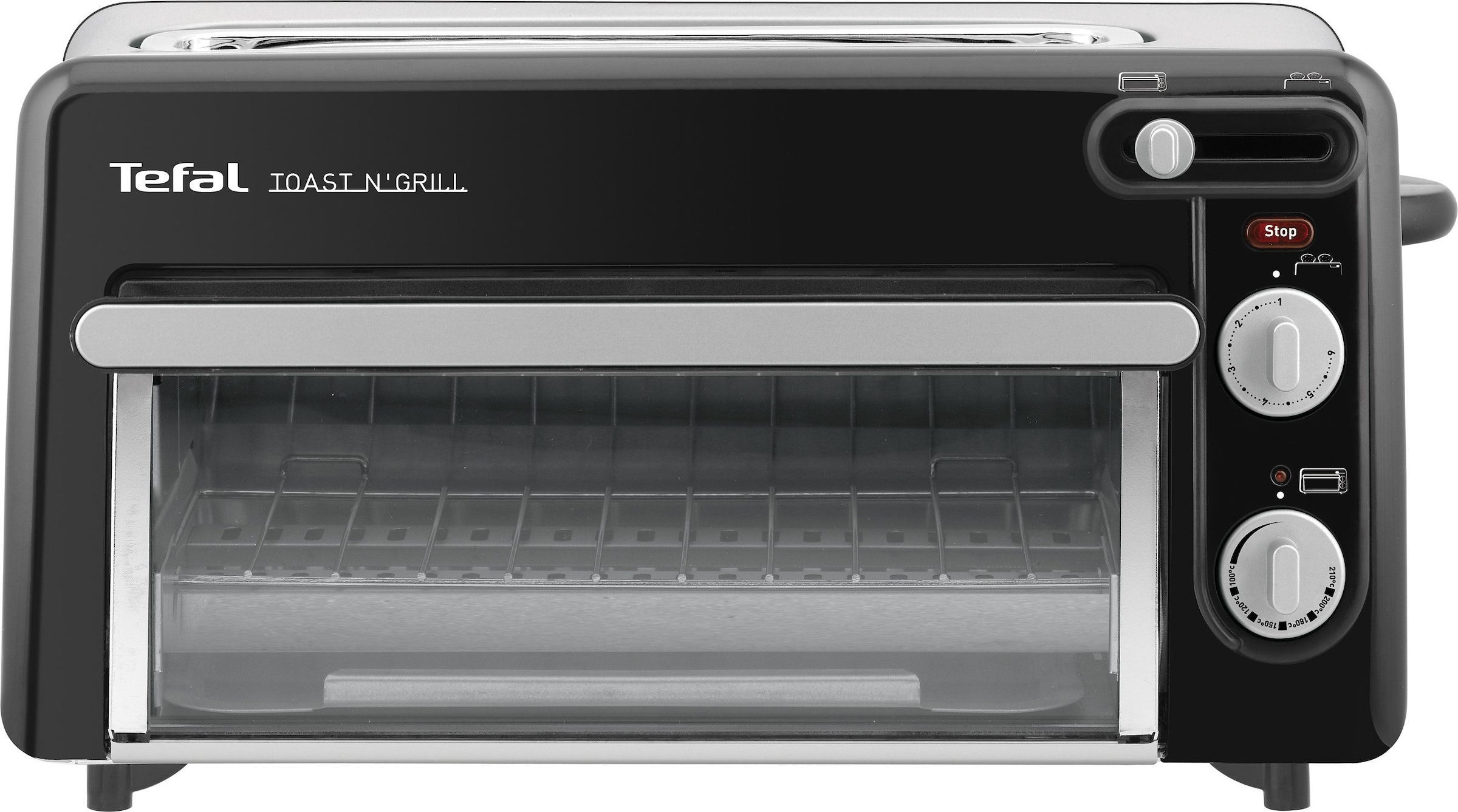 Tefal Minibackofen »TL6008 Toast n’ Grill«, sehr energieeffizient und schnell, 1300 Watt