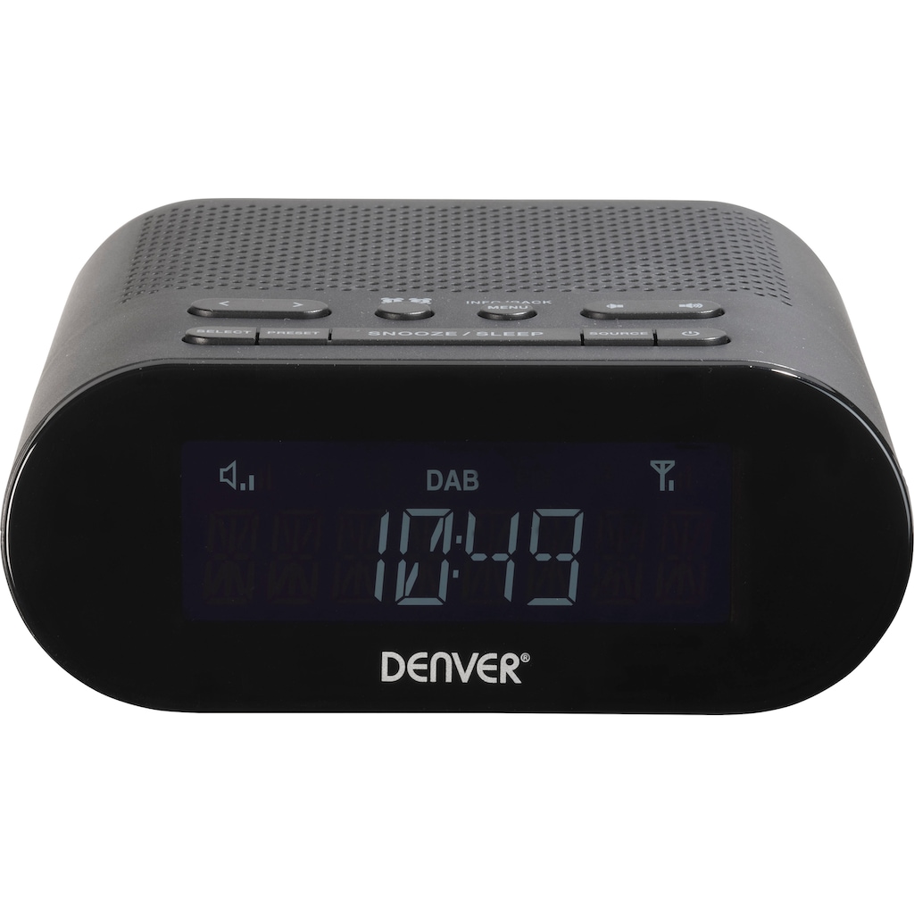Denver Uhrenradio »CRD-505«, (Digitalradio (DAB+)-FM-Tuner)