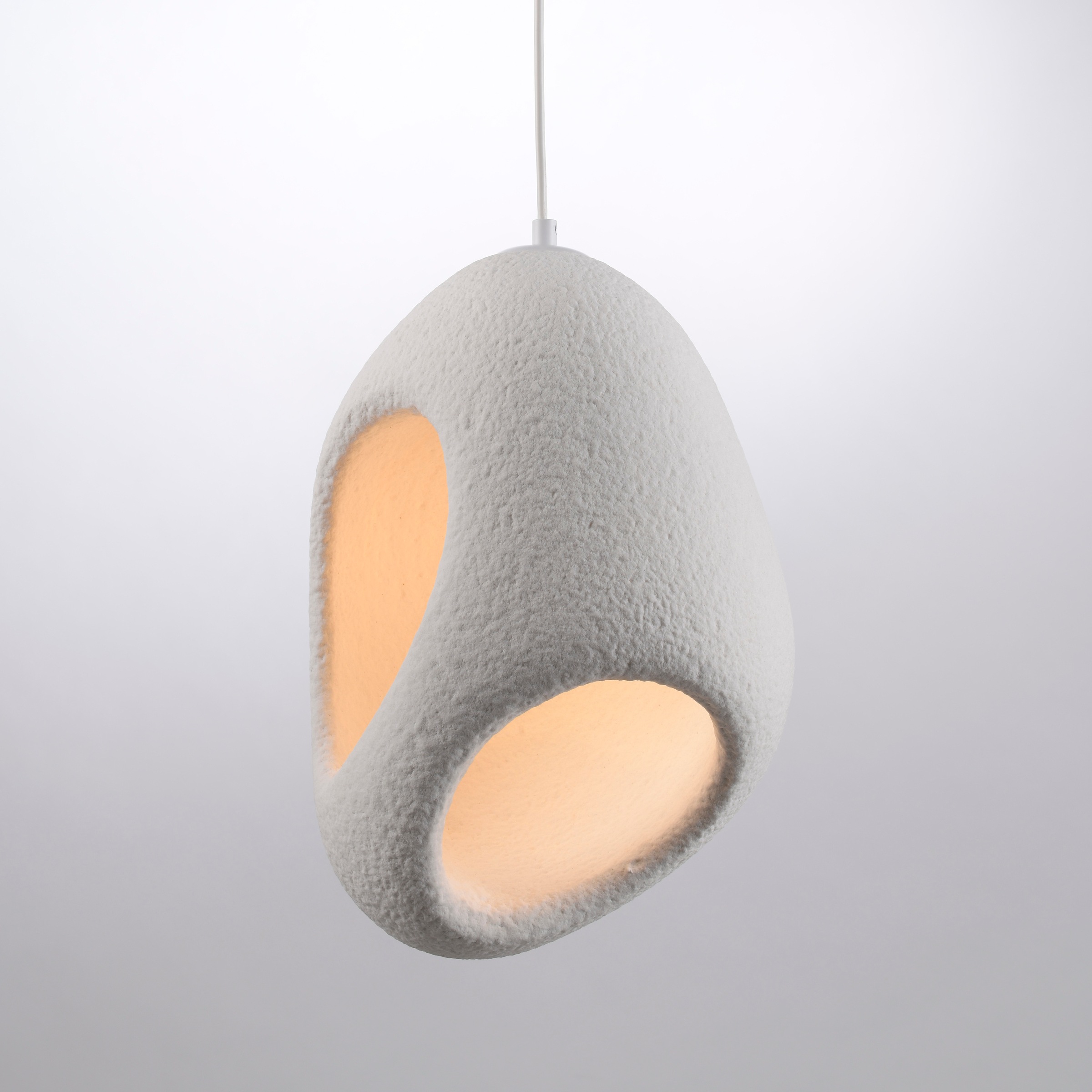 JUST LIGHT Pendelleuchte »ARTONI« E27 1 Stk. Exklusive Leuchtmittel, Höheneinstellbar, Lampenschirm in Steinoptik