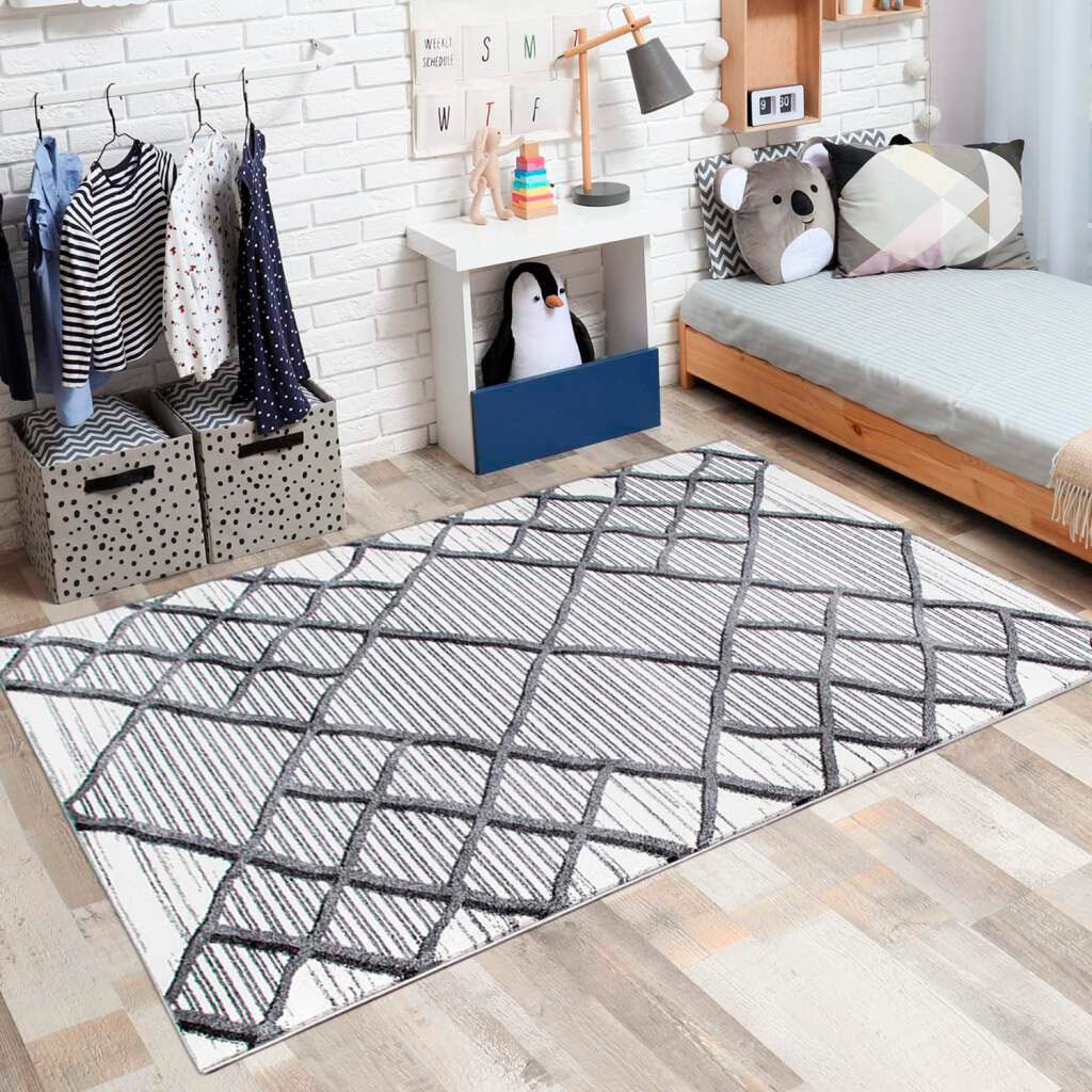 Carpet City Teppich »YOUNG965« rechteckig 11 mm Höhe Moderner Jugend- Kinder Teppich, ideal für Jugendzimmer