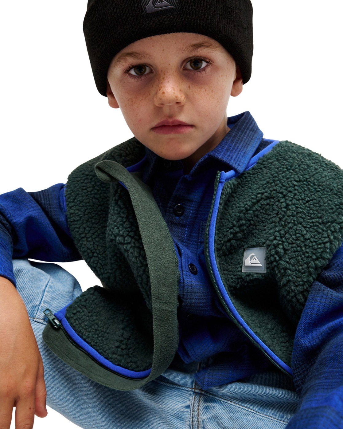 Quiksilver Fellimitatweste »Kickflip Sleeveless«