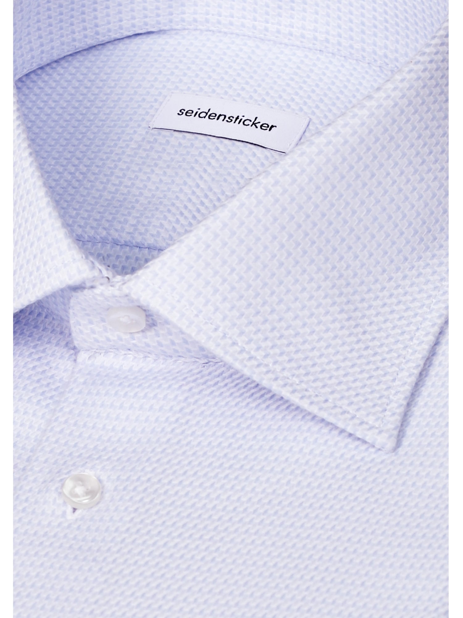 seidensticker Businesshemd »Schwarze Rose« Slim 1/1 Kentkragen Struktur