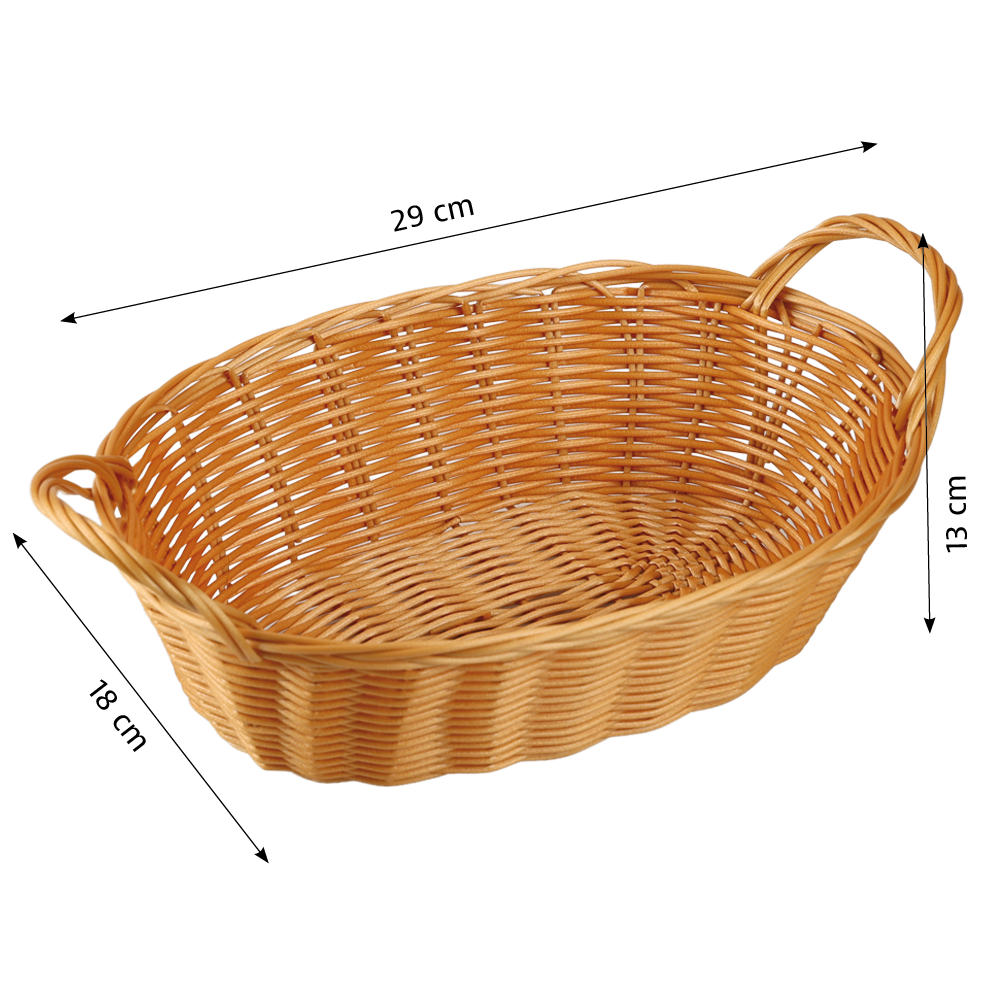 KESPER® Brotkorb »Korb mit Griff, 5er Set« Set, 5 Stk. tlg.