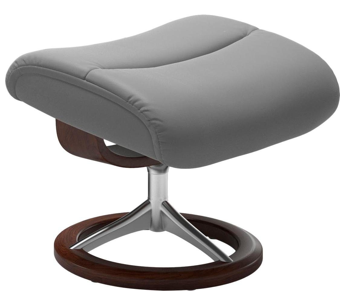 Stressless® Fußhocker »View« mit Signature Base,Gestell Braun
