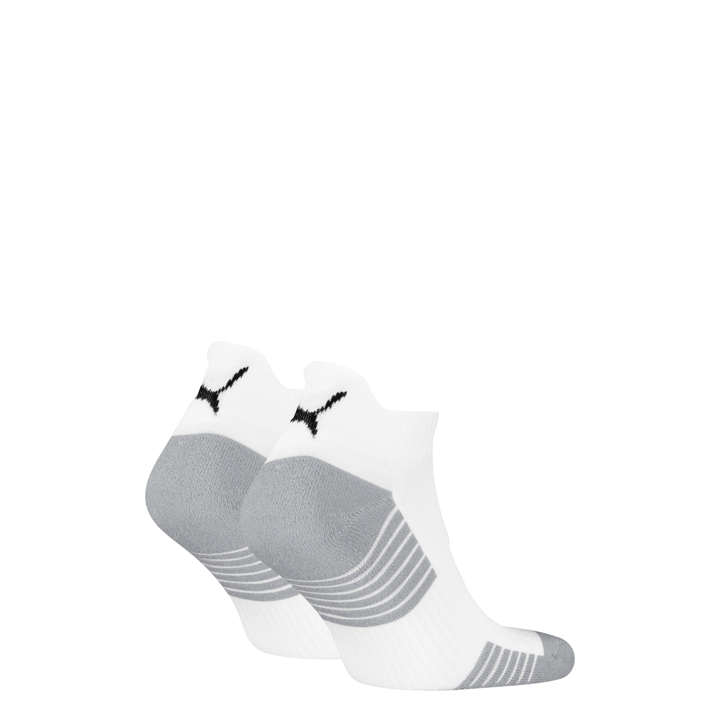 PUMA Sneakersocken »PUMA UNISEX SPORT CUSHIONED SNEAKER 2P«, (2 Paar), Gepolsterte Sohle, niedriger Schnitt