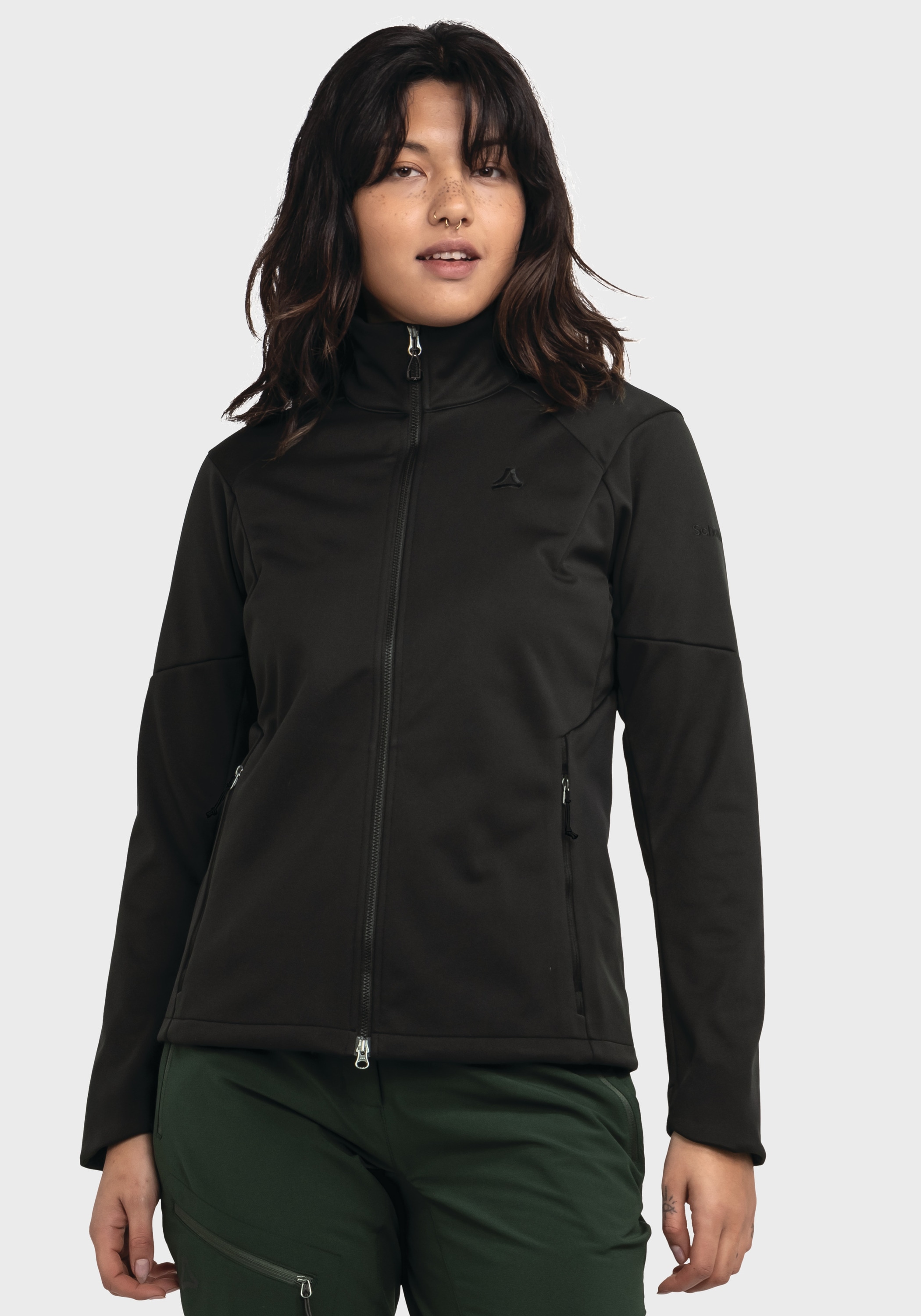Schöffel Outdoorjacke »Hiking Softshell Jk Style Fracon WMS«, ohne Kapuze