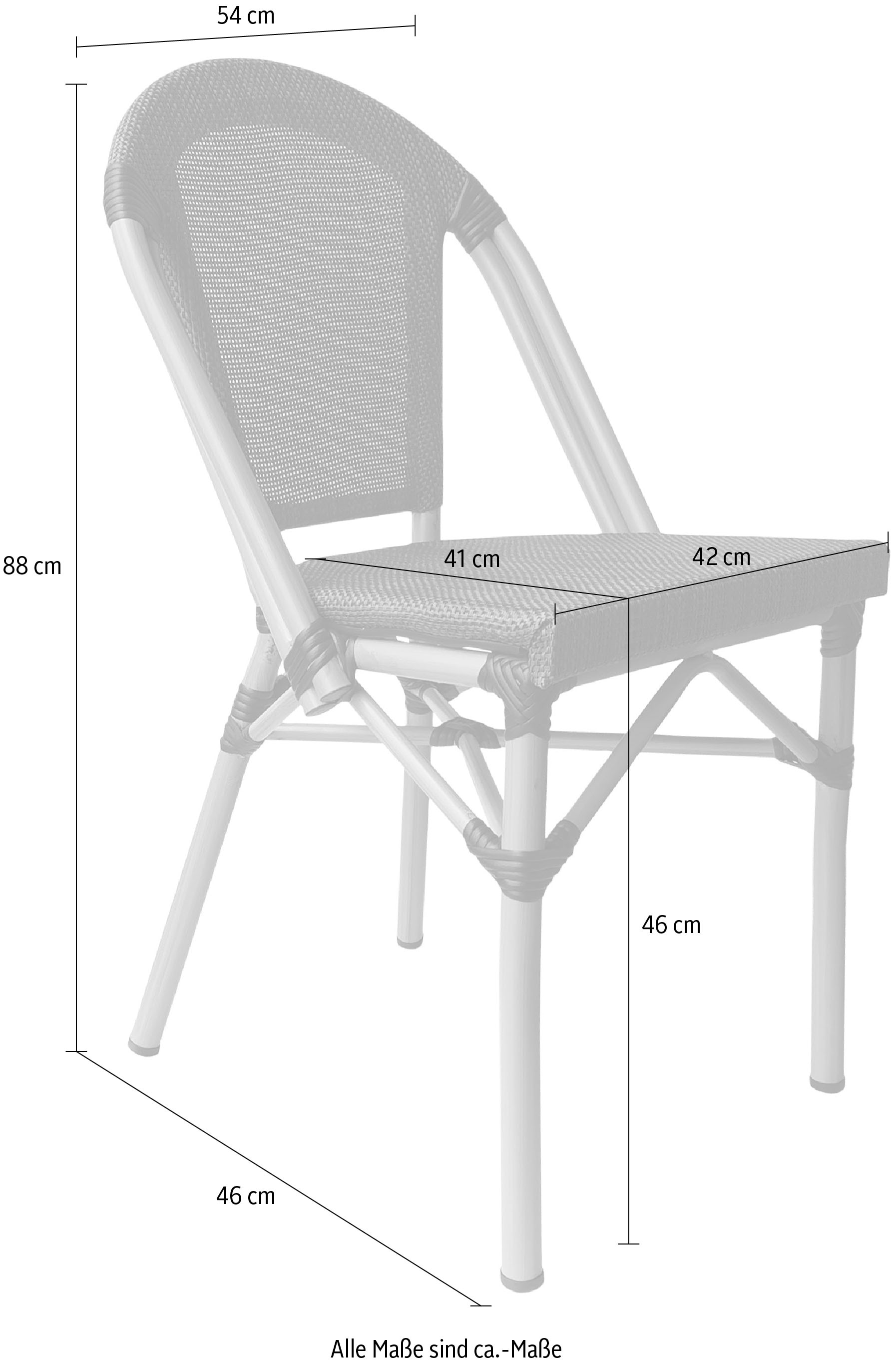 SIT Stapelstuhl, (Set), 2 St.