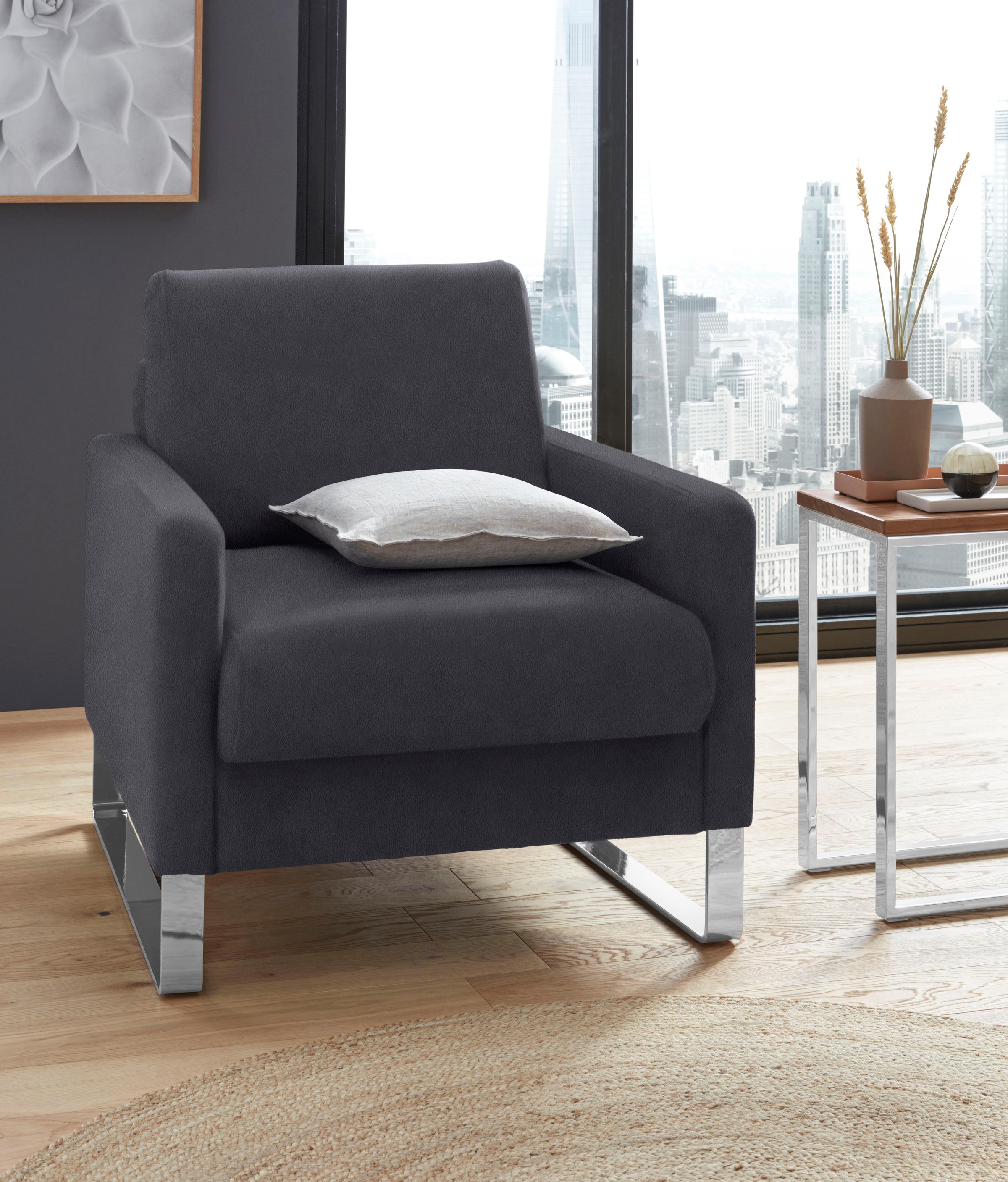 W.SCHILLIG Sessel »finn«, German Design Award 2016, Fußgestell Chrom glänzend kaufen