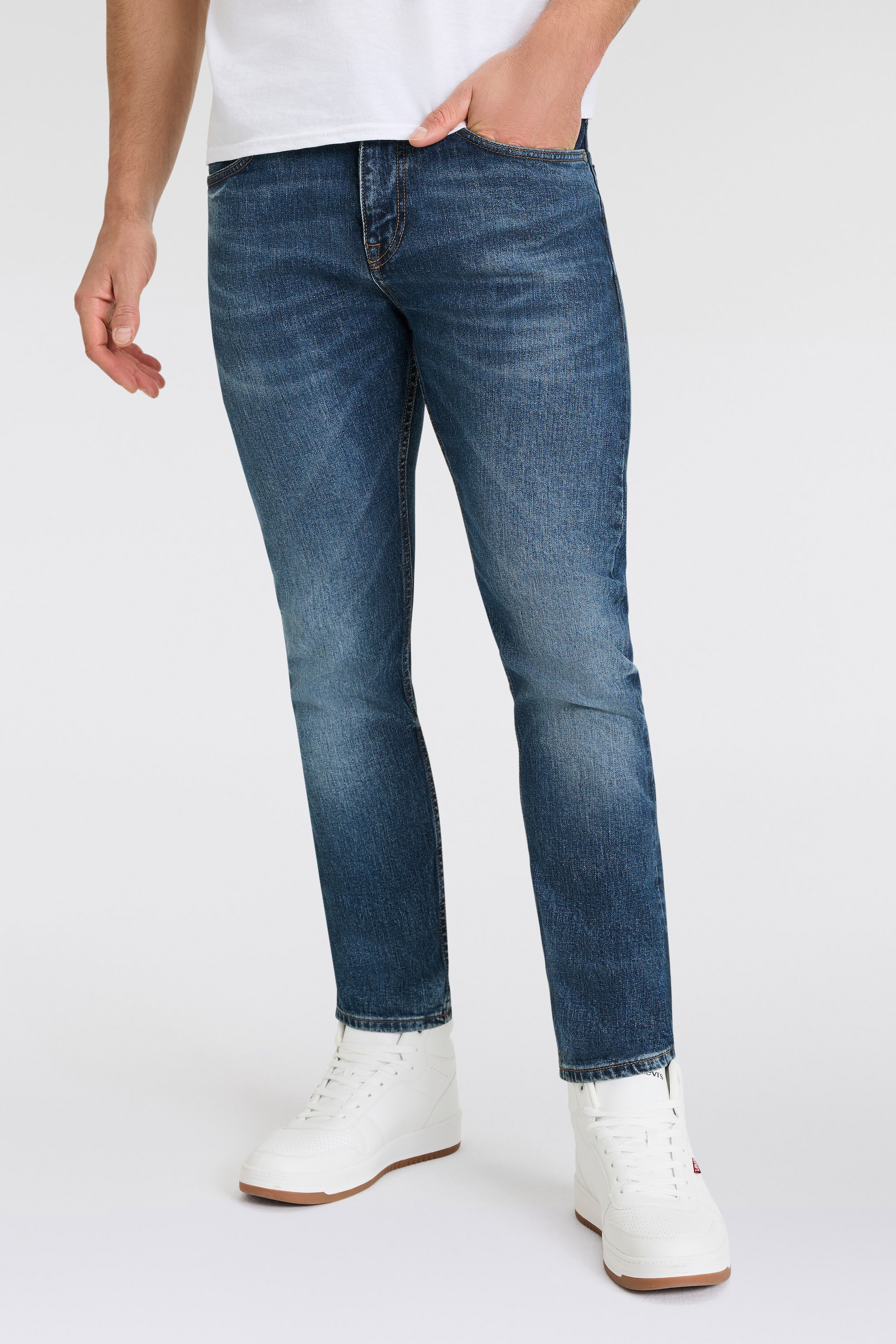 Slim-fit-Jeans »Delaware Selvedge BO«