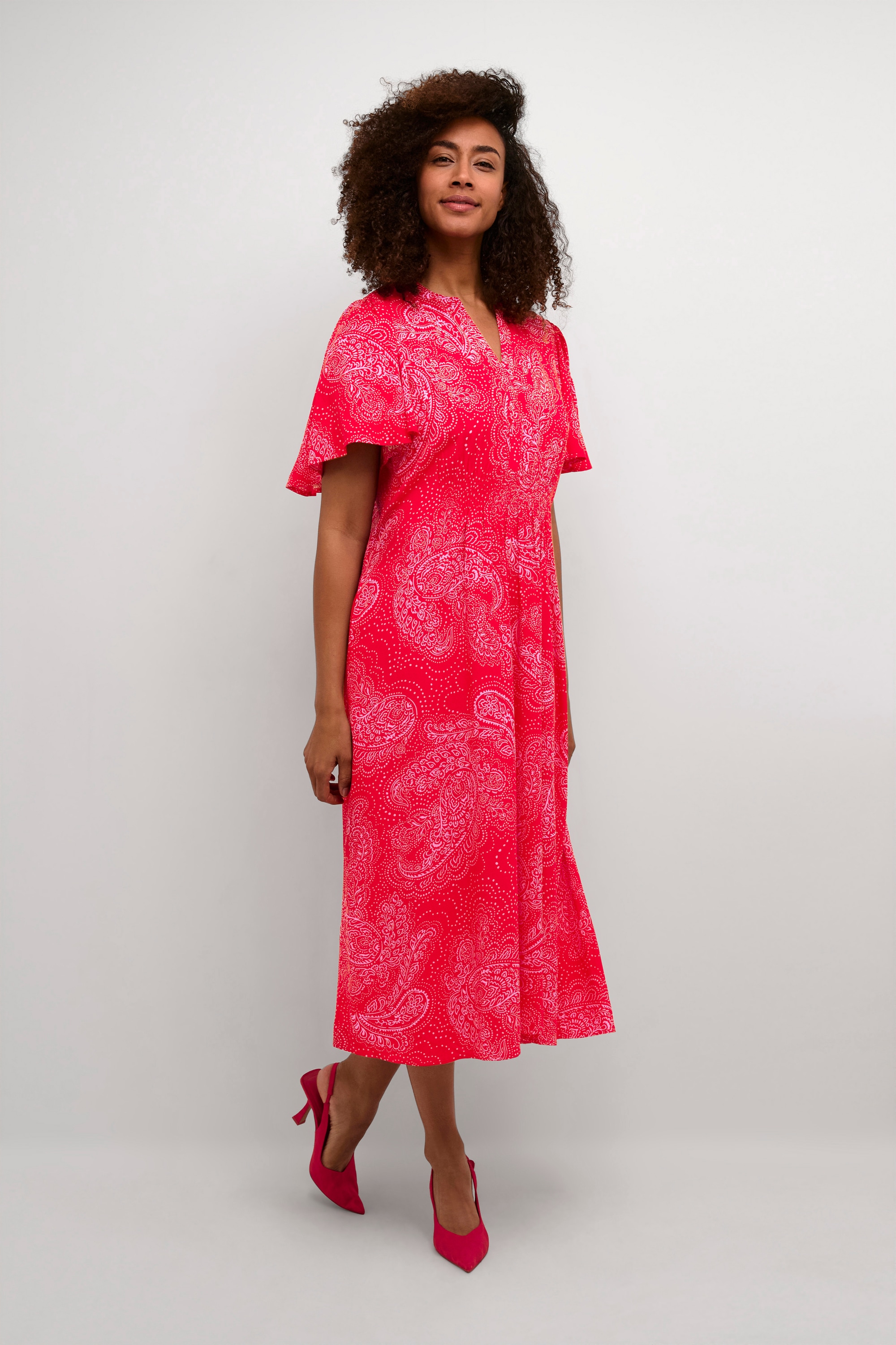 Culture Midikleid »Damen Kleid CUpolly«
