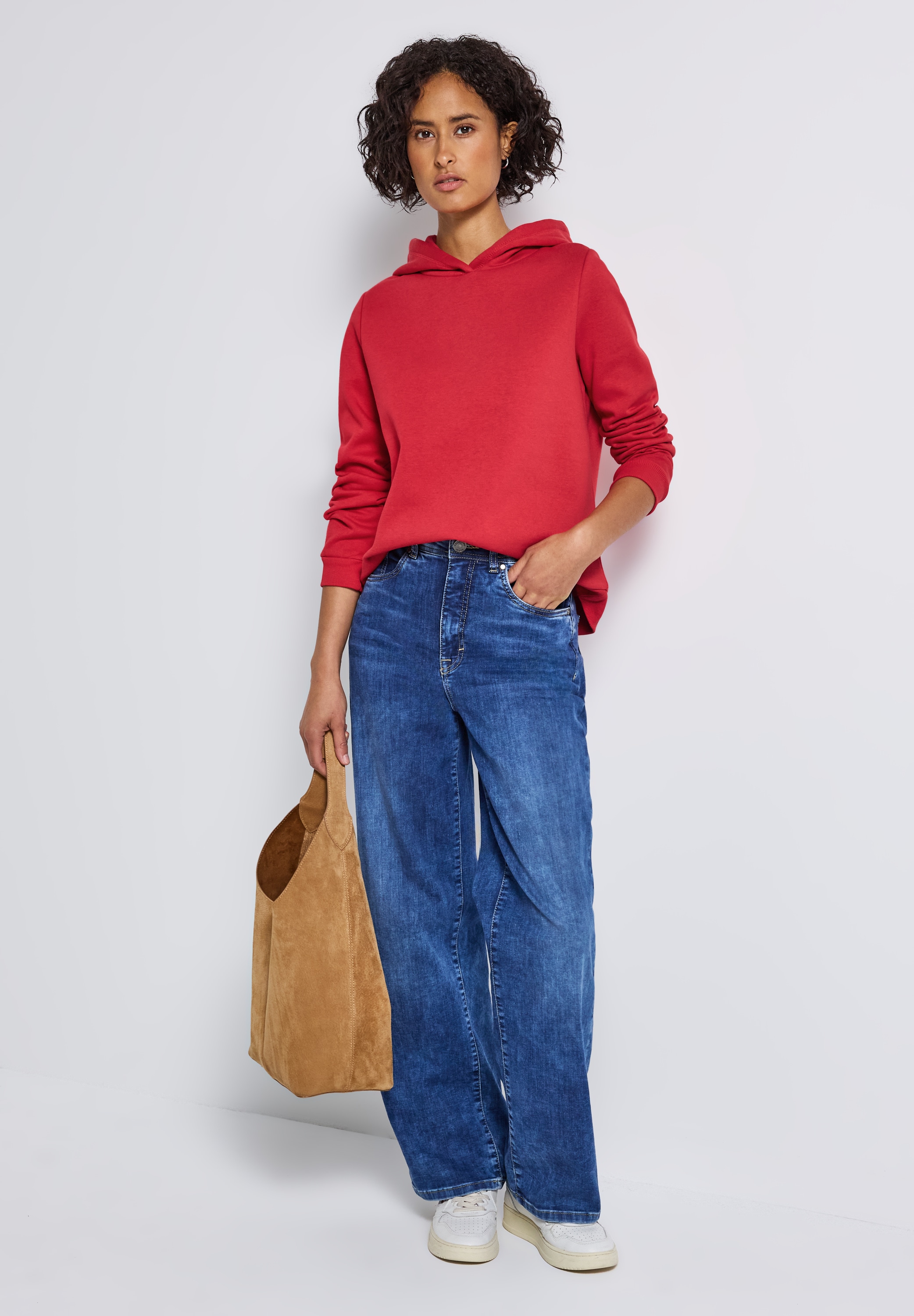 STREET ONE Sweatshirt , mit Kapuze
