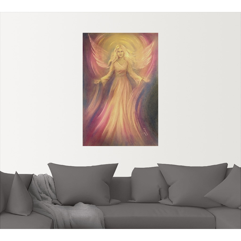 Artland Wandbild »Engel Licht Liebe - Spirituelle Malerei«, Religion, (1 St.)