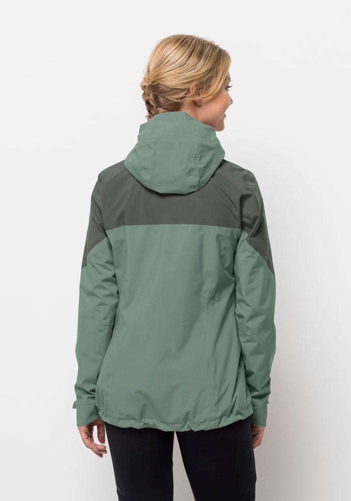 Jack Wolfskin Outdoorjacke »WEILTAL 2L JKT W« mitKapuze