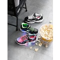 Skechers Kids Sneaker »Blinkschuh Erupters III«, mit Klettverschluss und Gummiband