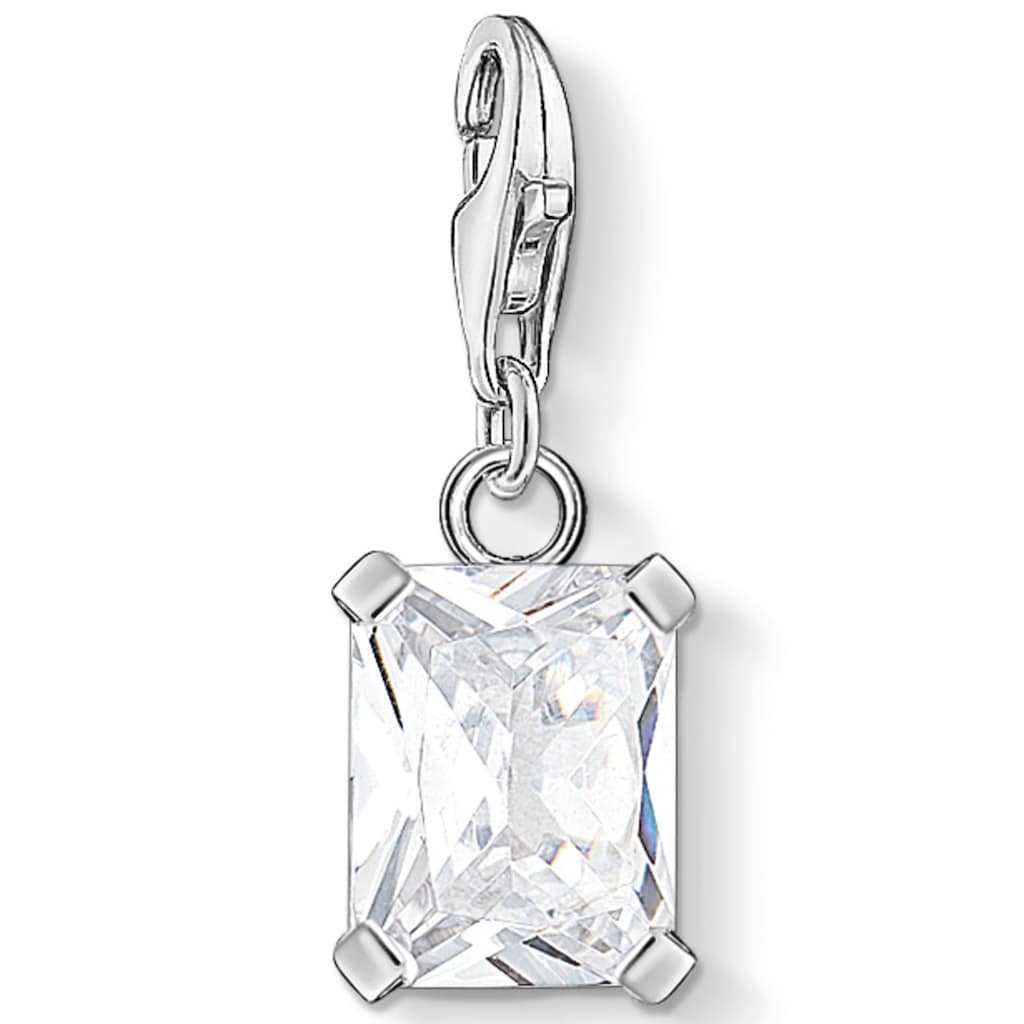 THOMAS SABO Charm-Einhänger »Weißer Stein, 1849-051-14«