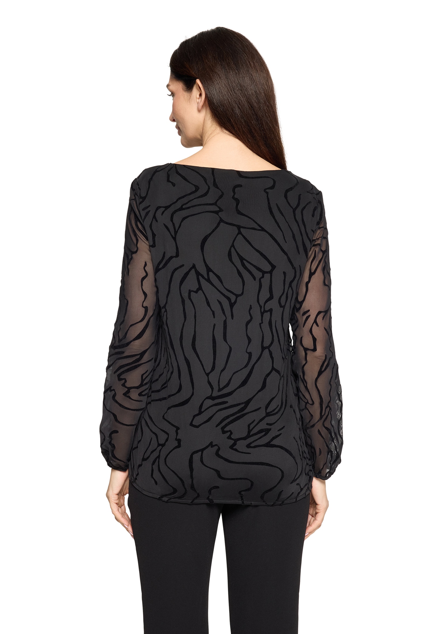 Betty&Co Blusenshirt »Blusenshirt mit Raffung«