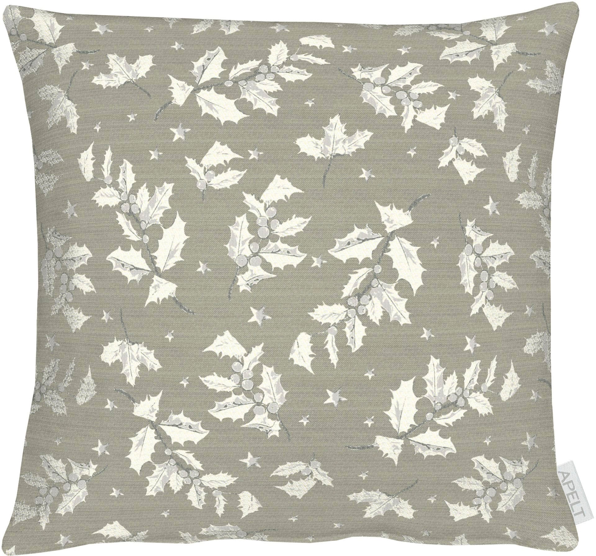 APELT Dekokissen »3625« in Jacquard-Technik, Kissenhülle ohne Füllung, 1 Stück