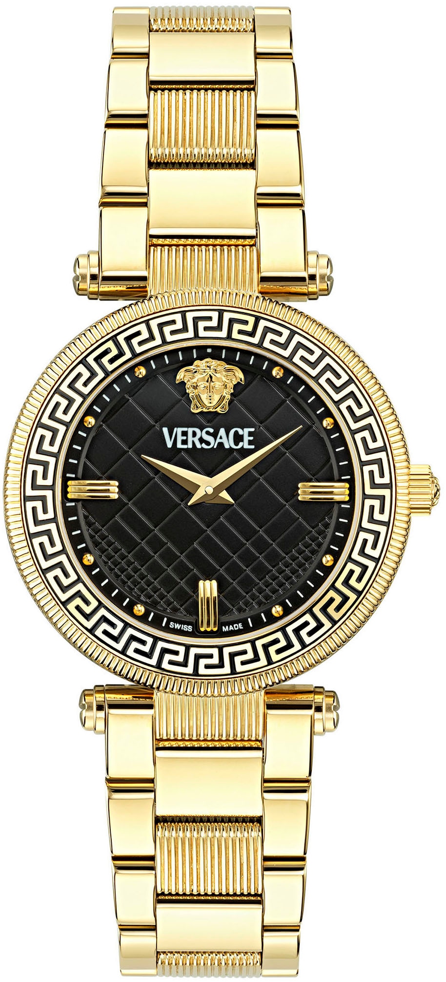 Versace Quarzuhr »REVE«, Armbanduhr, Damenuhr, Saphirglas, Swiss Made, analog