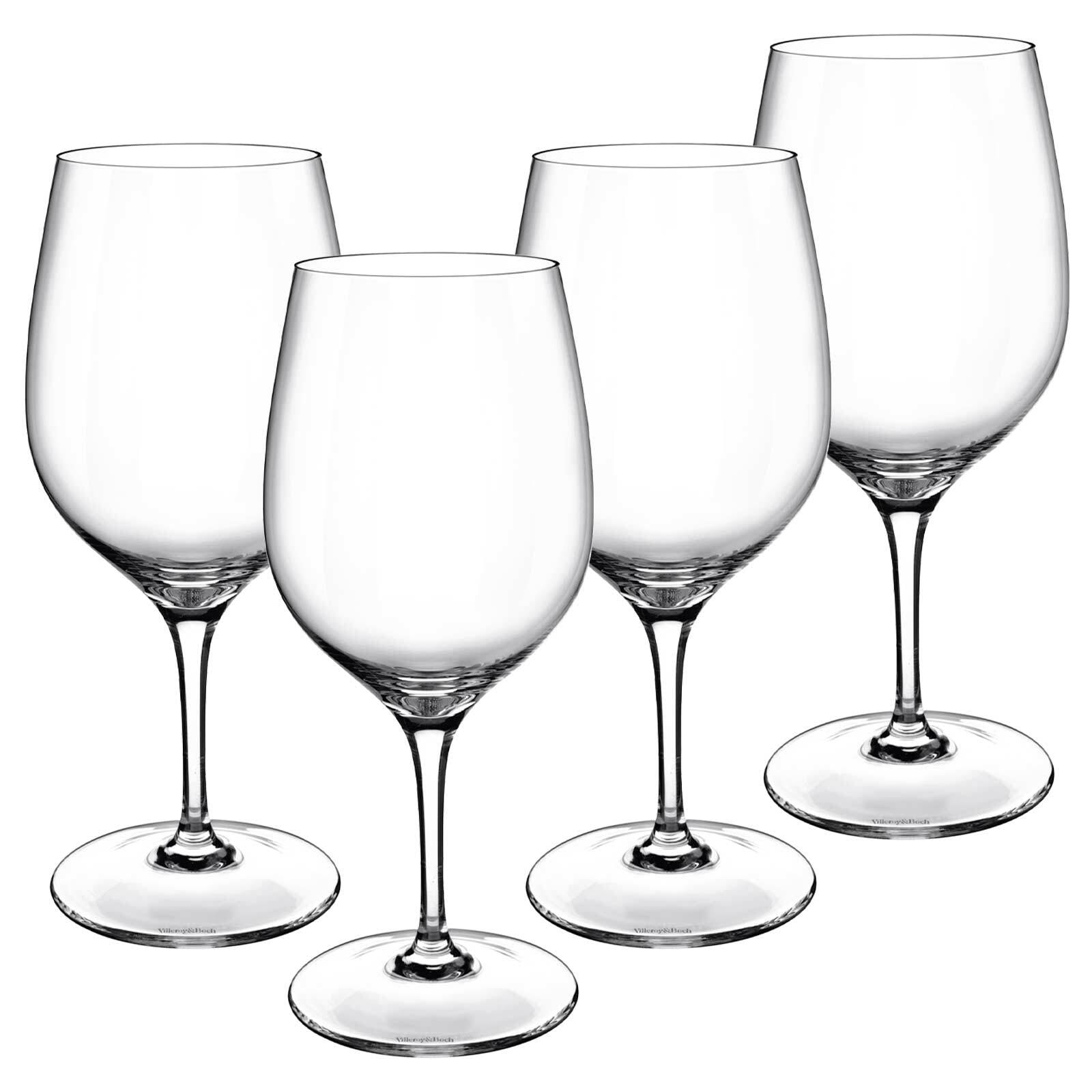 Villeroy & Boch Rotweinglas "Rotweingläser Entrée 480 ml 4er Set transparent"