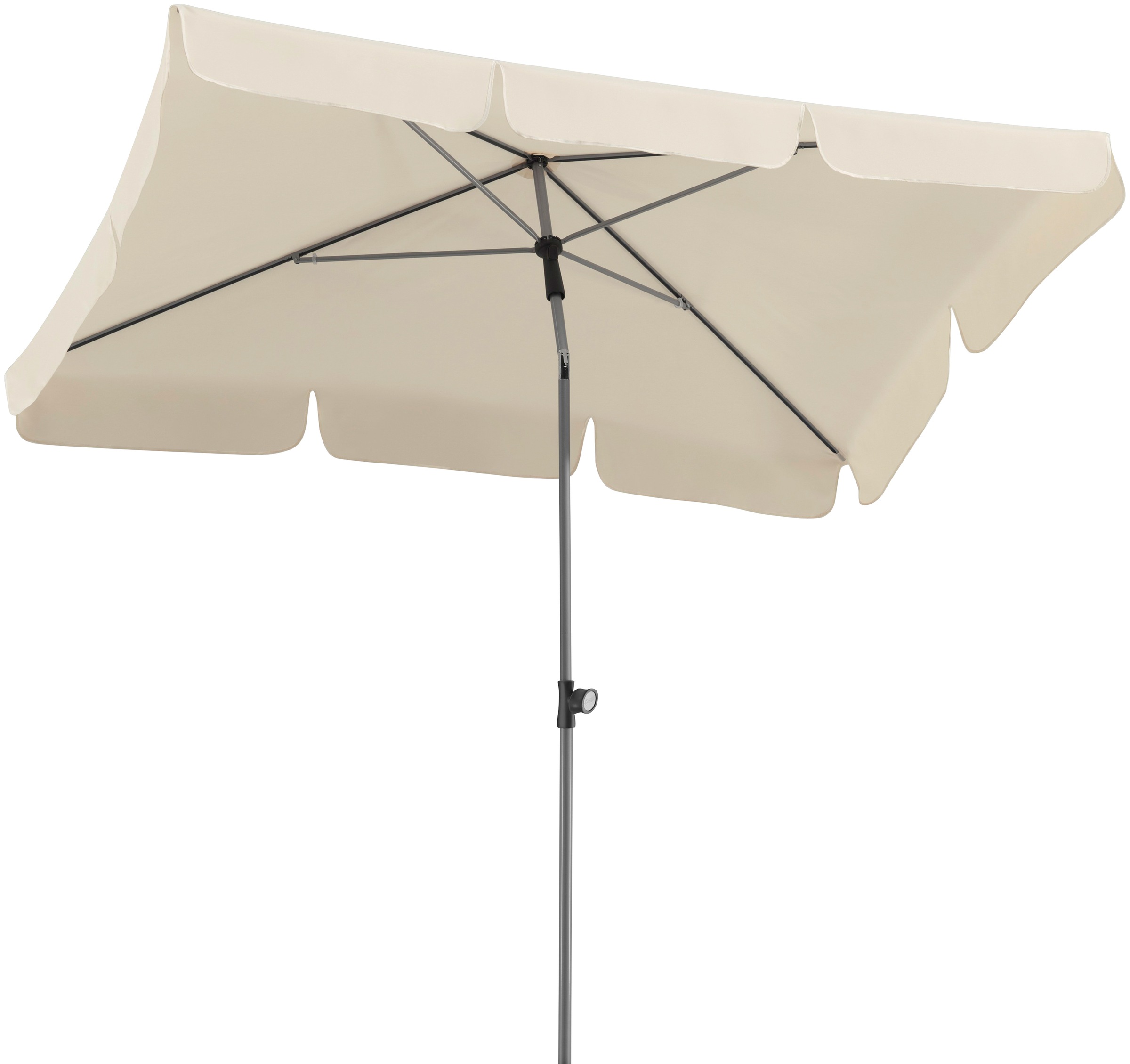 Schneider Schirme Rechteckschirm »Locarno« abknickbar, ohne Schirmständer