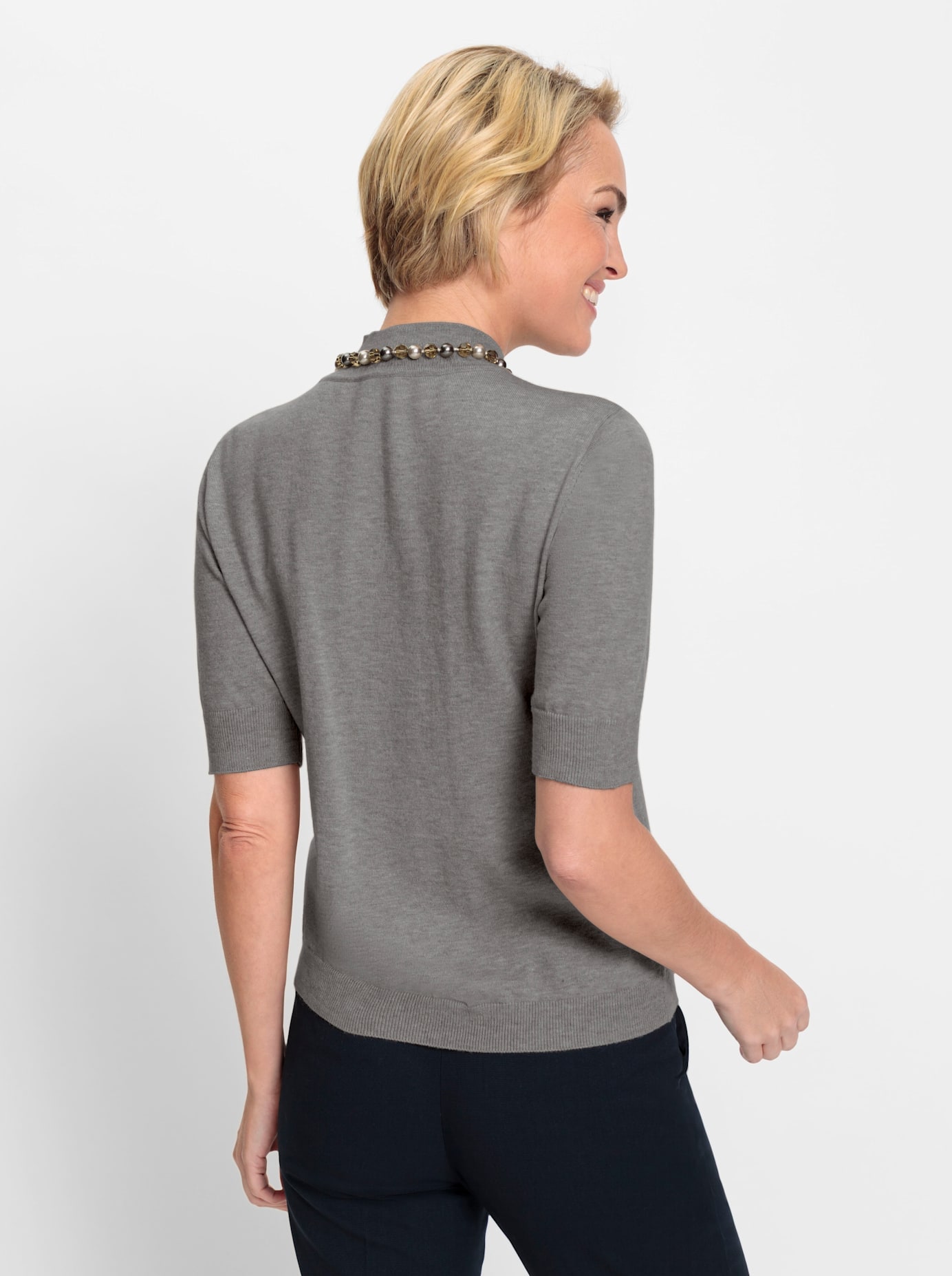 Classic Kurzarmpullover »Pullover«