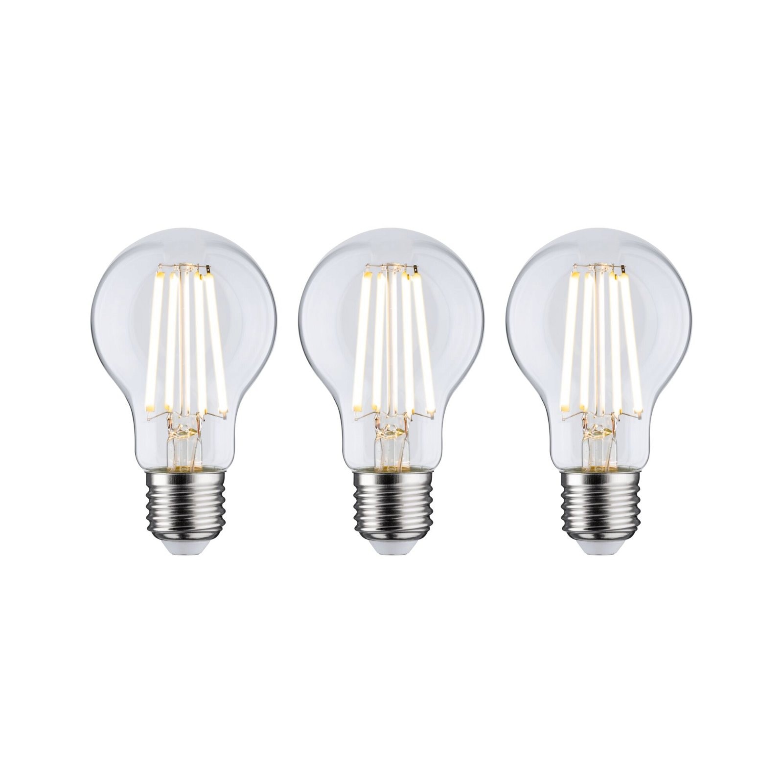 LED-Leuchtmittel »Eco-Line 3er Pack AGL 840lm 4W 3000K klar 230V«, Warmweiß