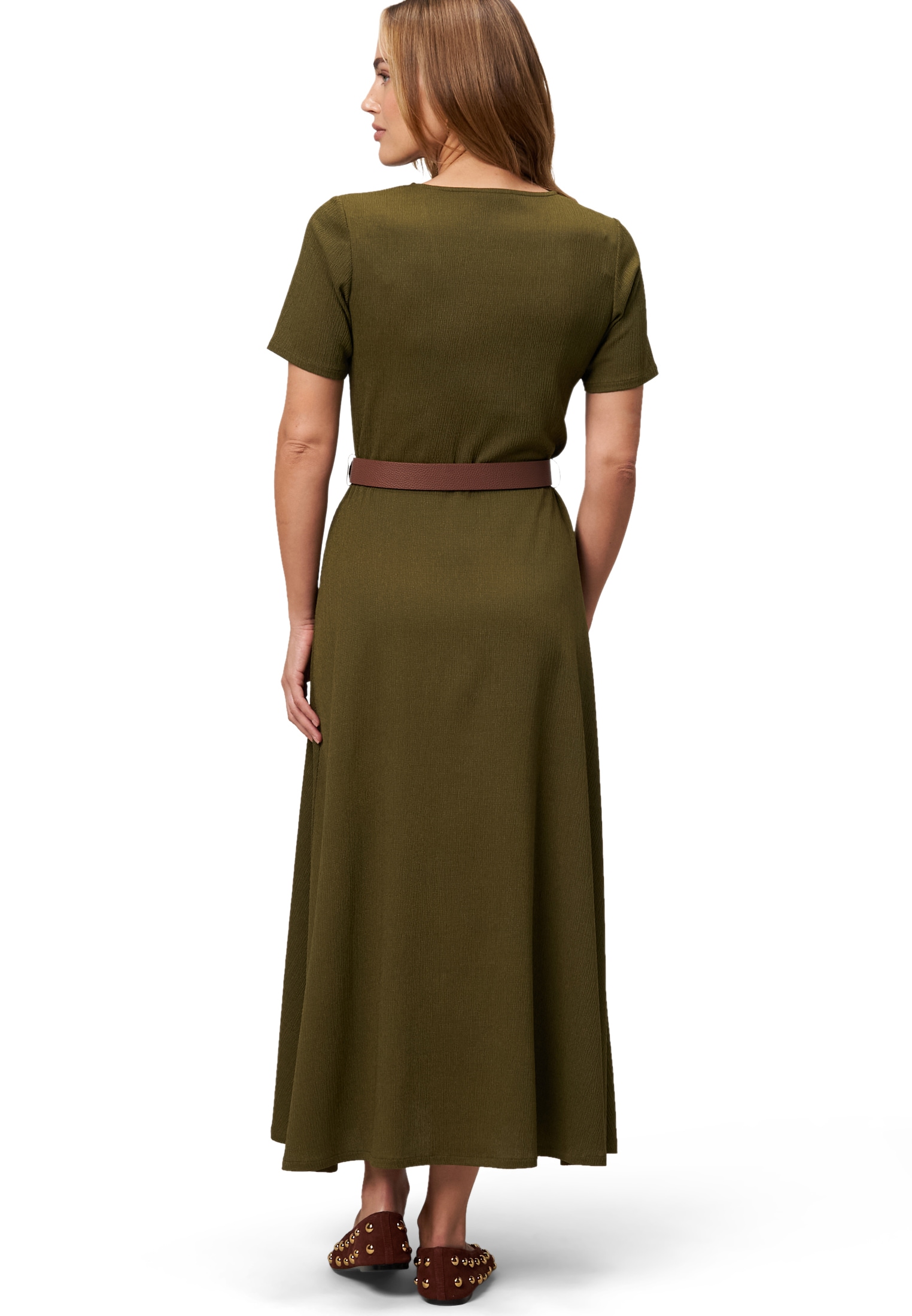 Zero Midikleid »Midikleid mit Gürtel«
