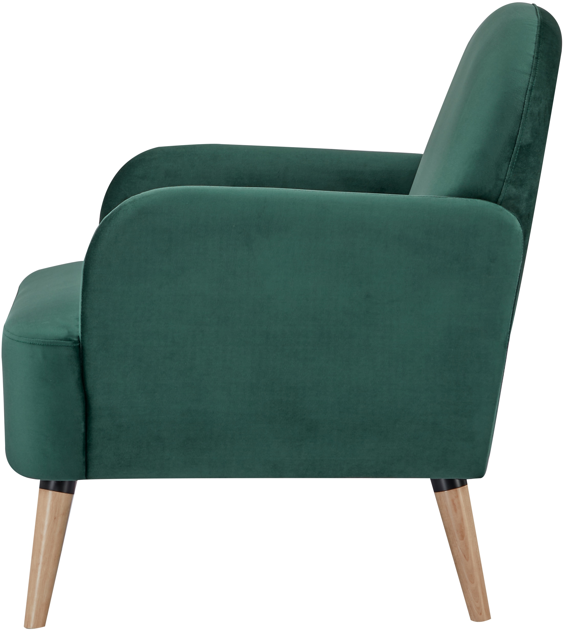 Home affaire Sessel »NAFLA, TV-Sessel in Samtvelours und Webstoff«, Relaxsessel individuell kombinierbar