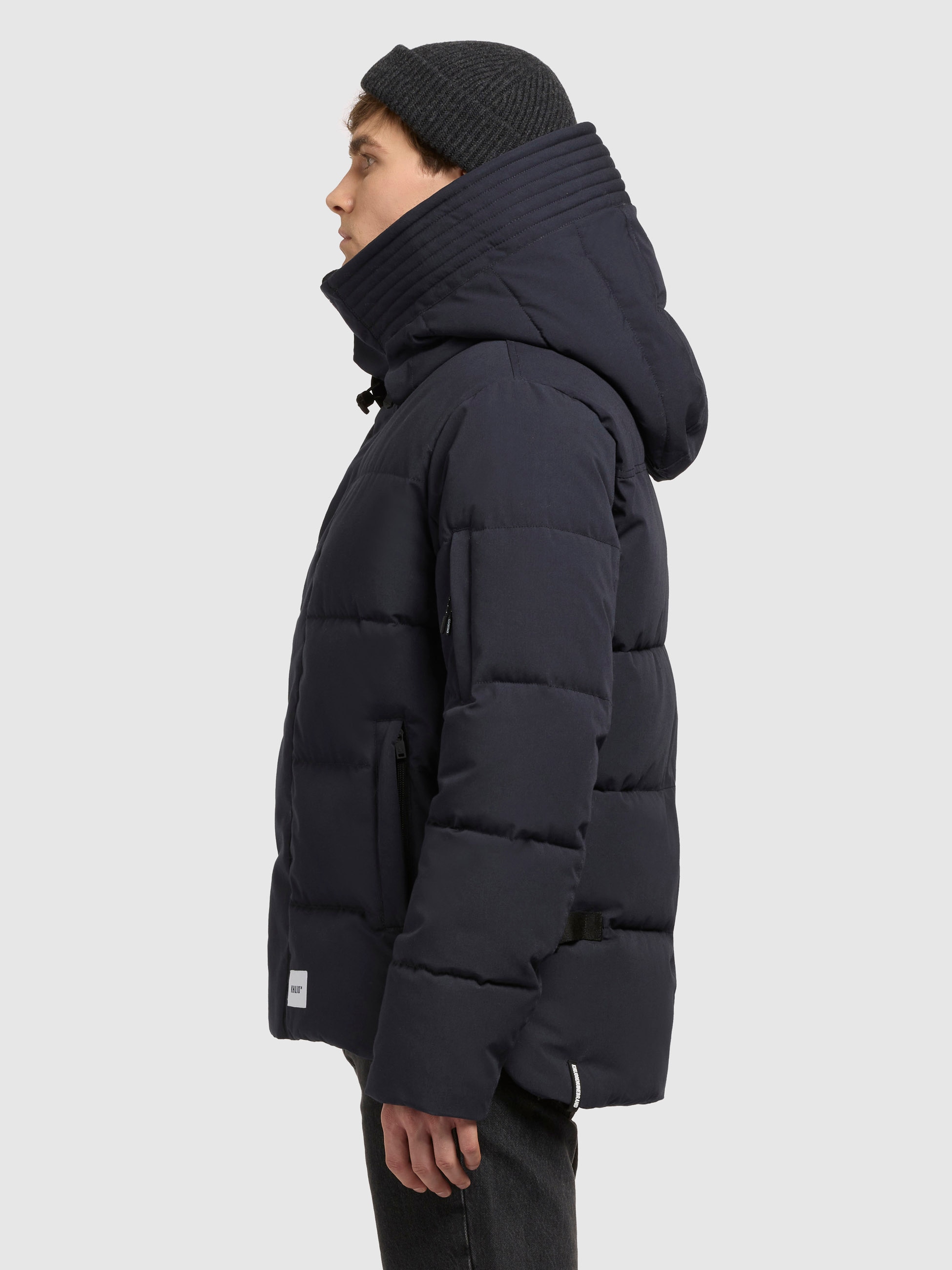 khujo Steppjacke »BARD«, mit Kapuze